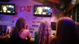 Amber Rosales Watching Herself on TV for the First Time