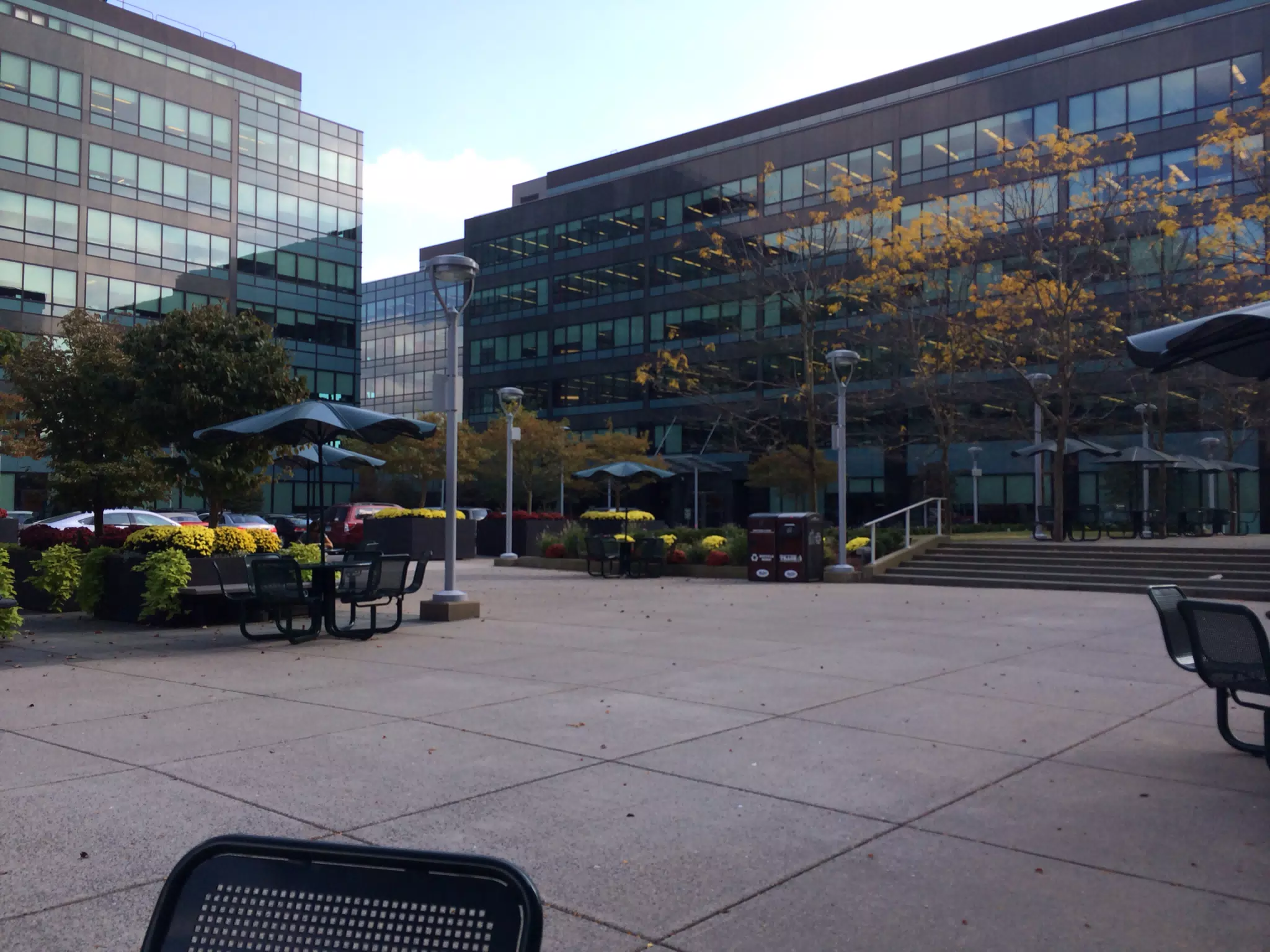 Courtyard at Work