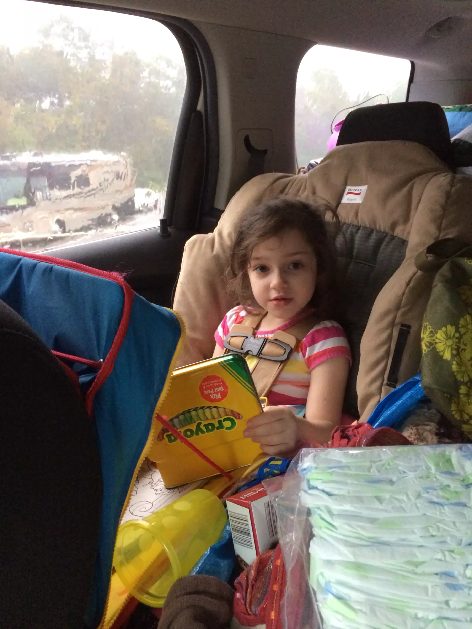 Liesl in Car