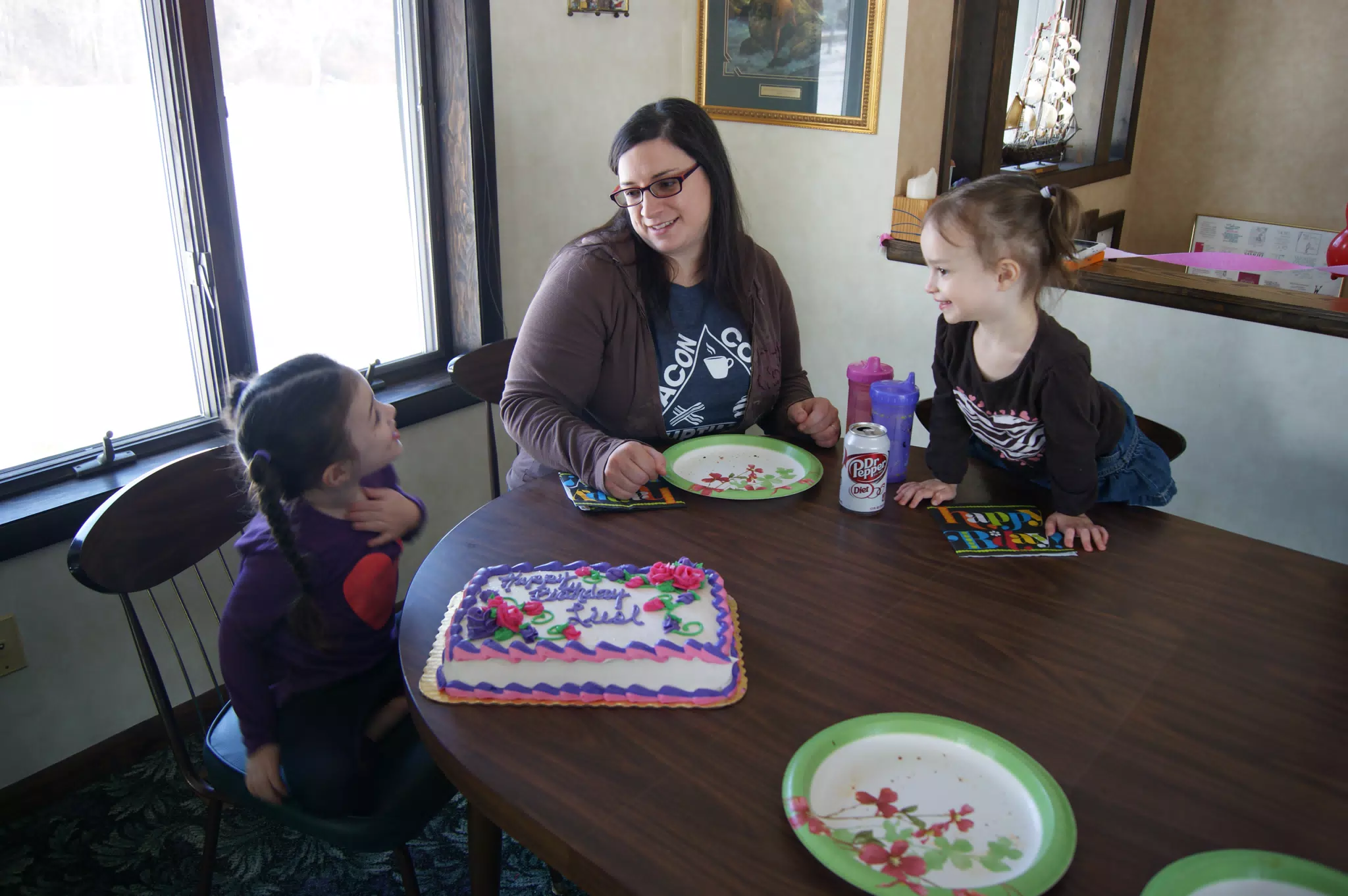 Liesl, Dominica and Luciana at Liesl's Birthday