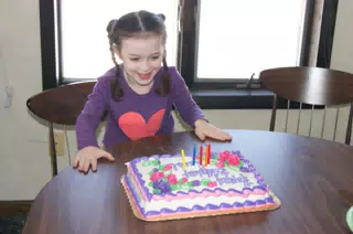 Liesl's Fifth Birthday Cake