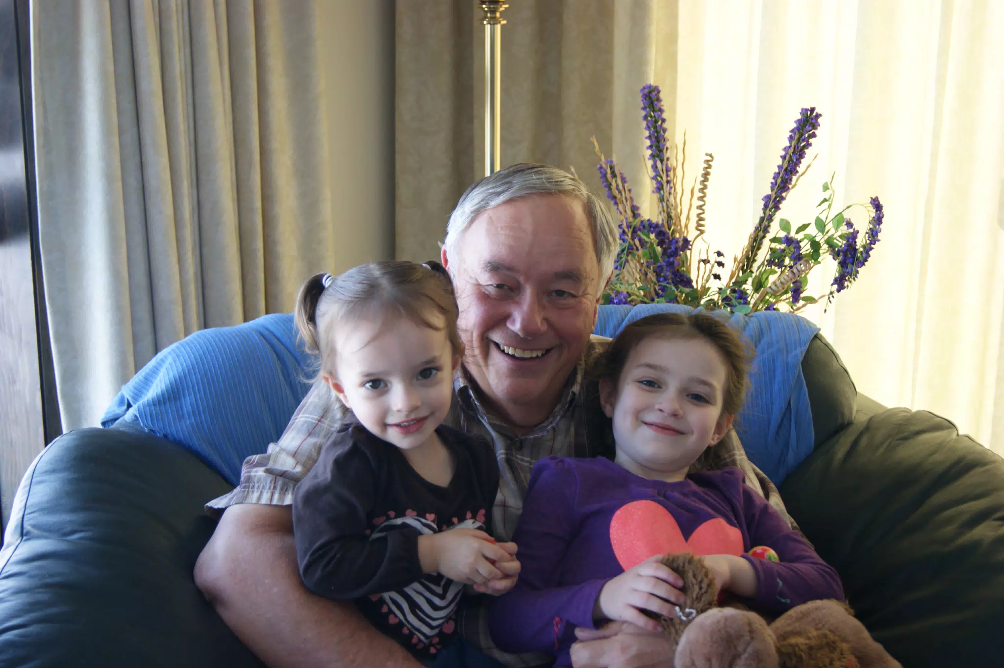 Luciana, Grandpa and Liesl