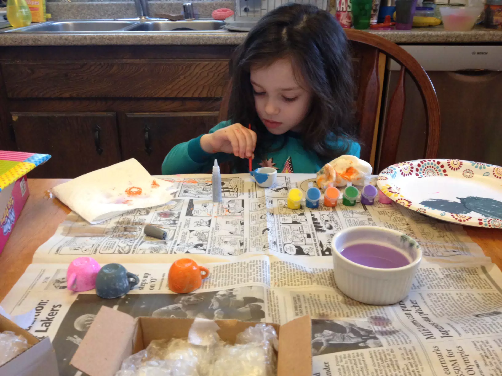 Liesl Painting Pottery