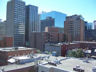 View from Quality Hotel Living Room