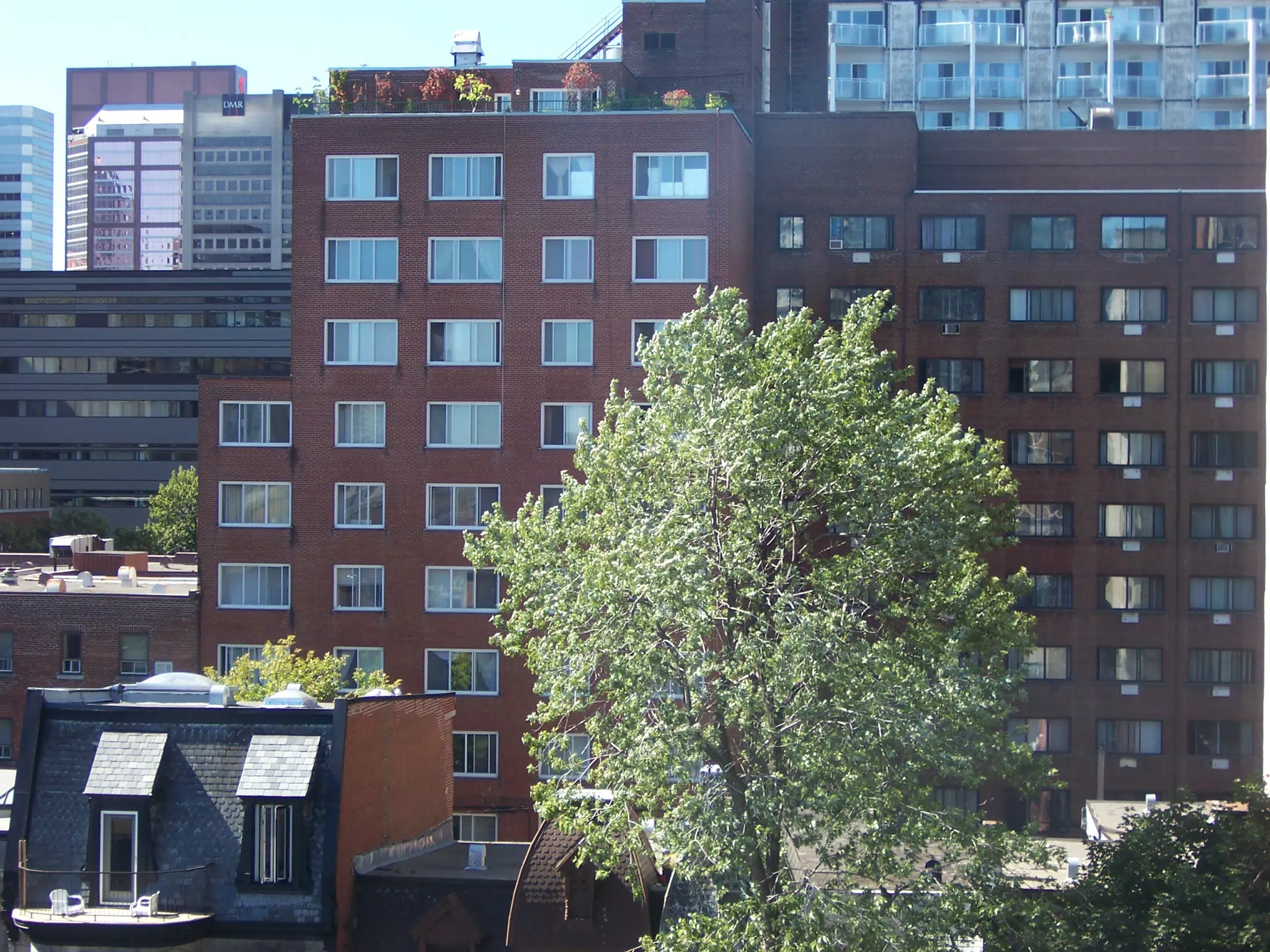 View from Quality Hotel Living Room
