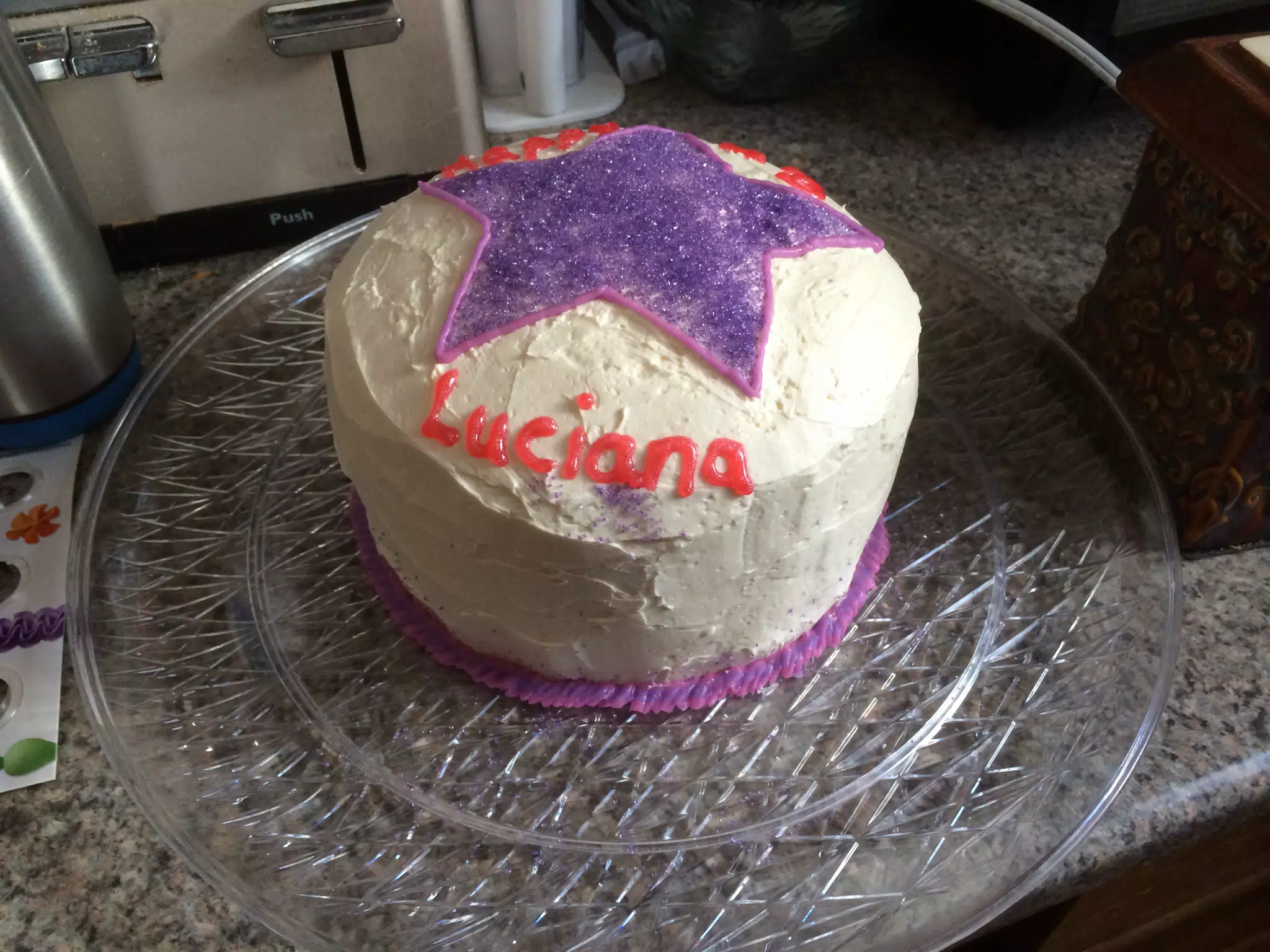 Luciana's Third Birthday Cake