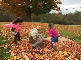 Autumn in NY with Grandpa