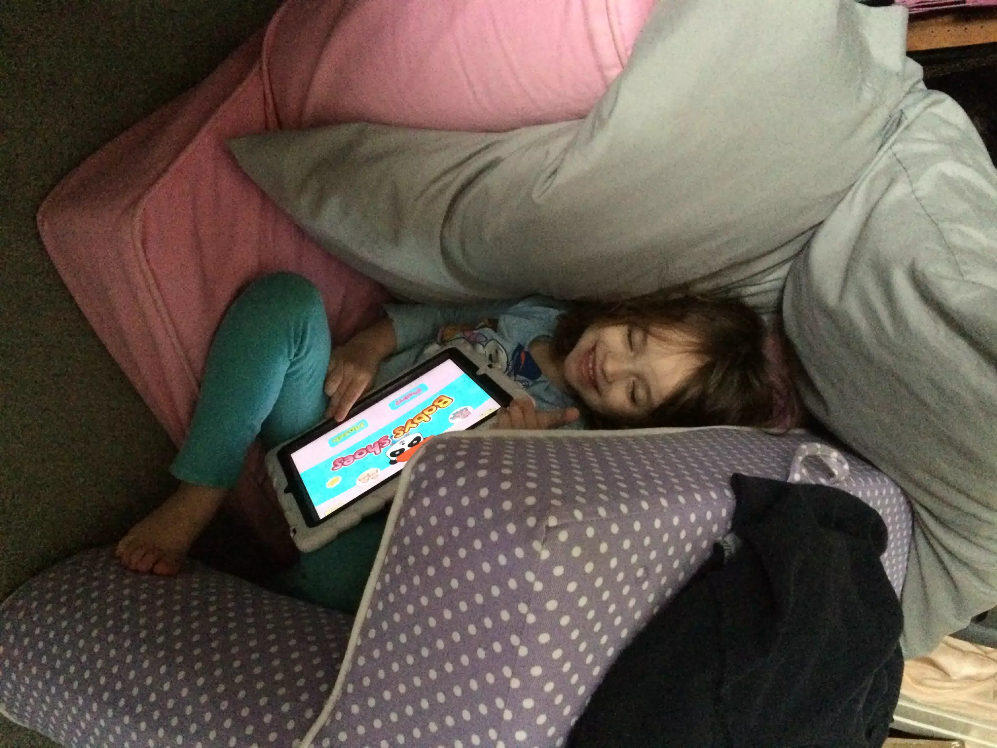 Luciana Loves Her Hiding Spot