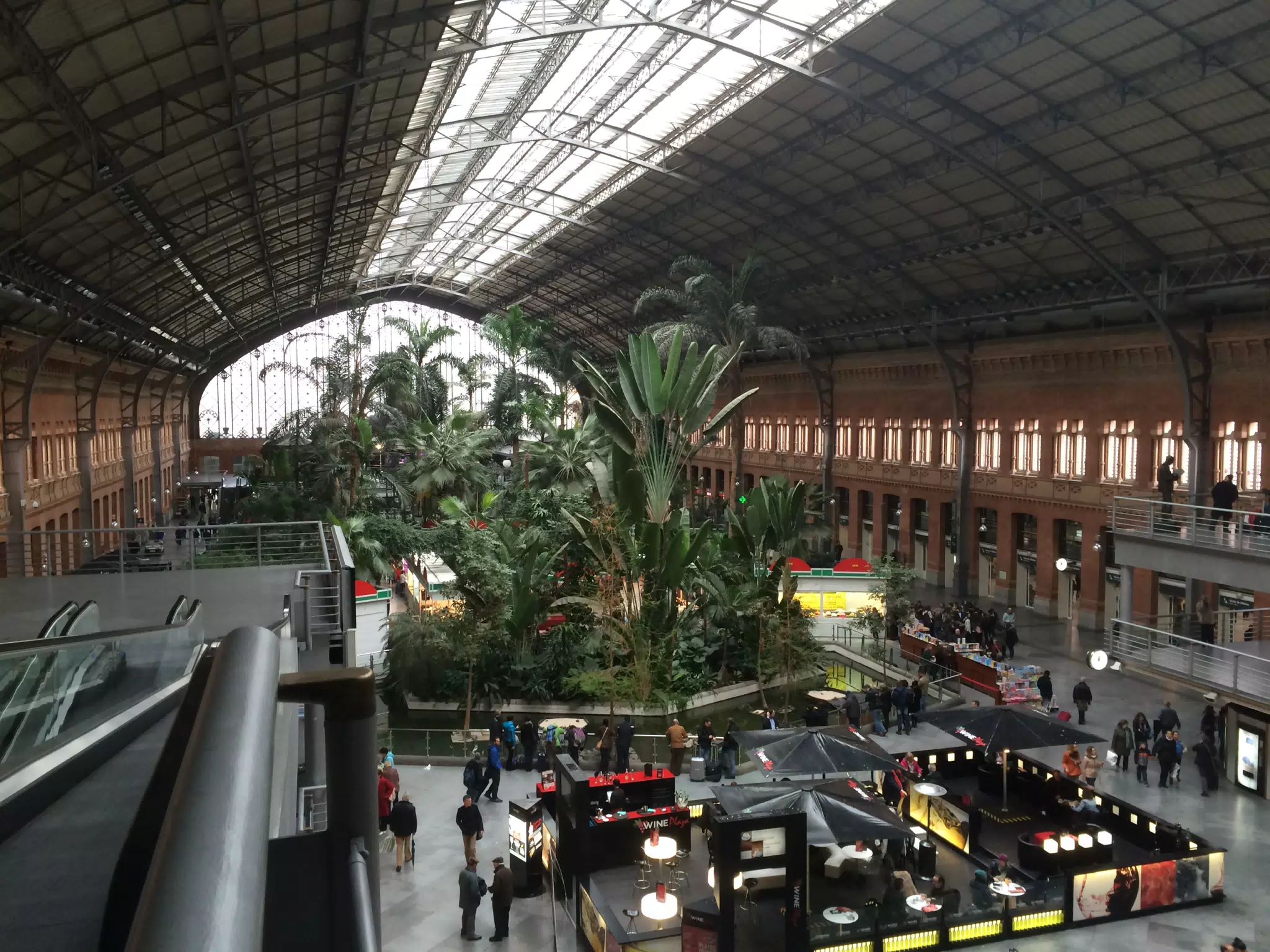 Madrid Atoche Train Station