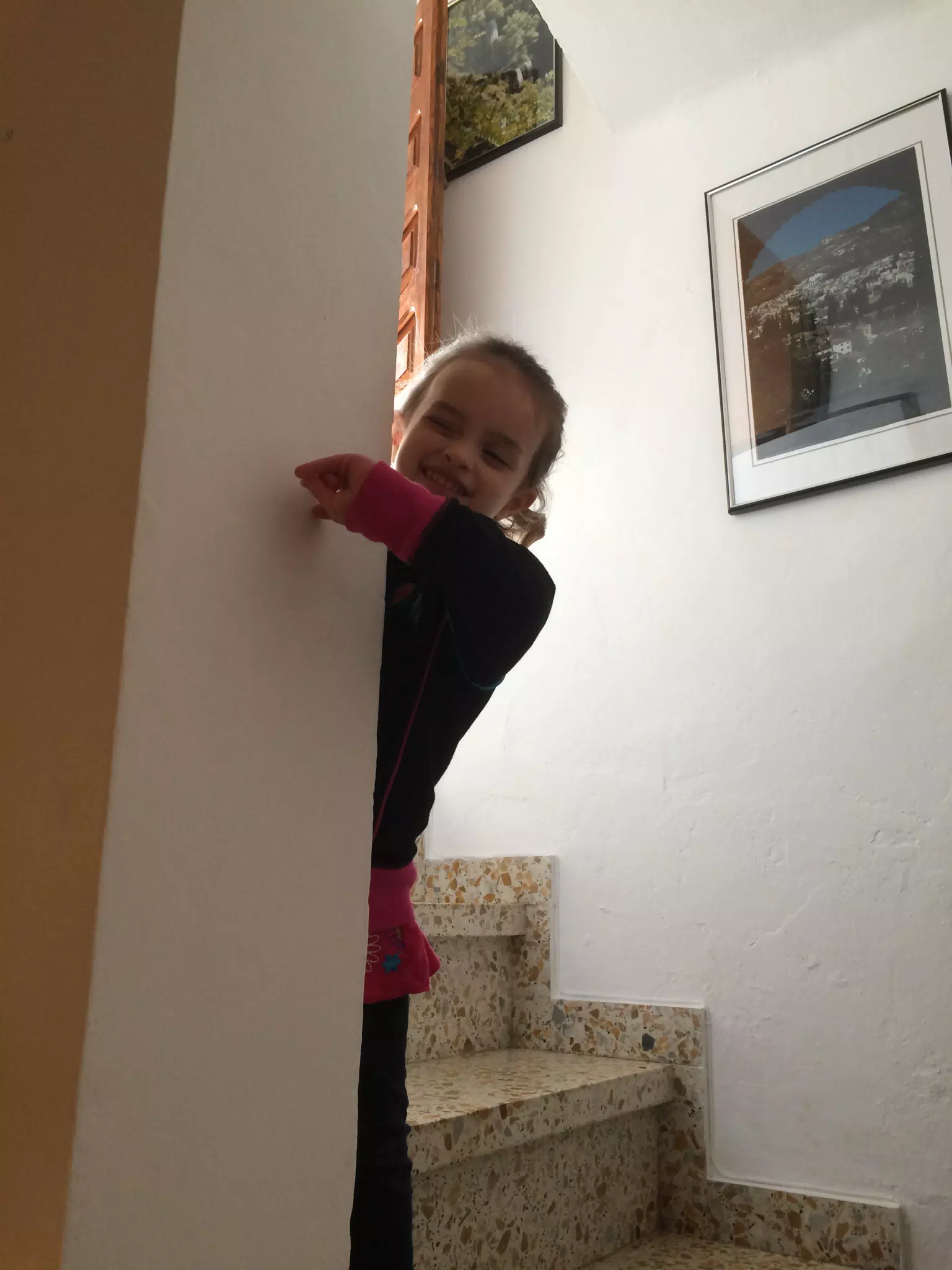 Girls on the Stairs