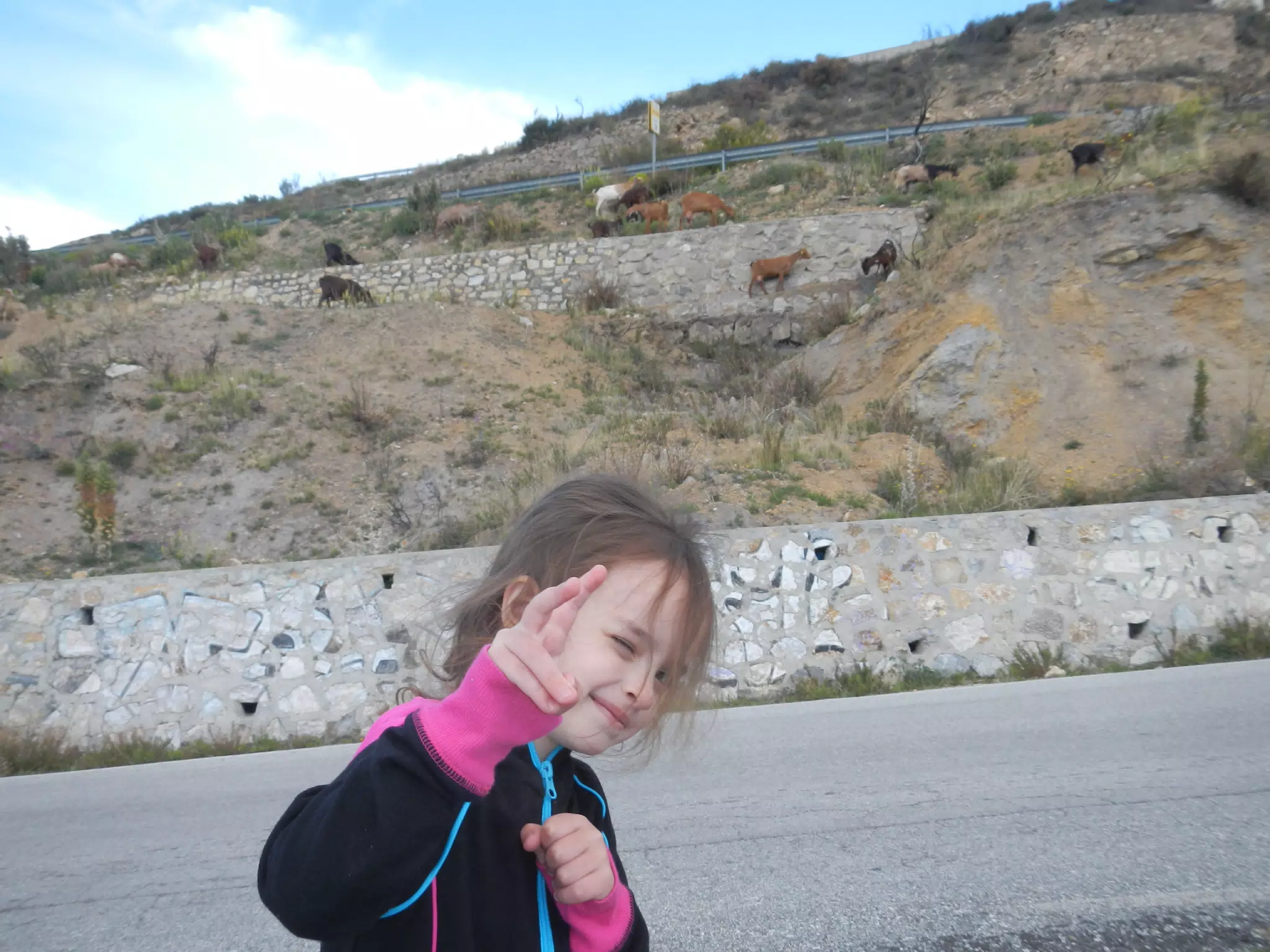 Luciana and the Goats