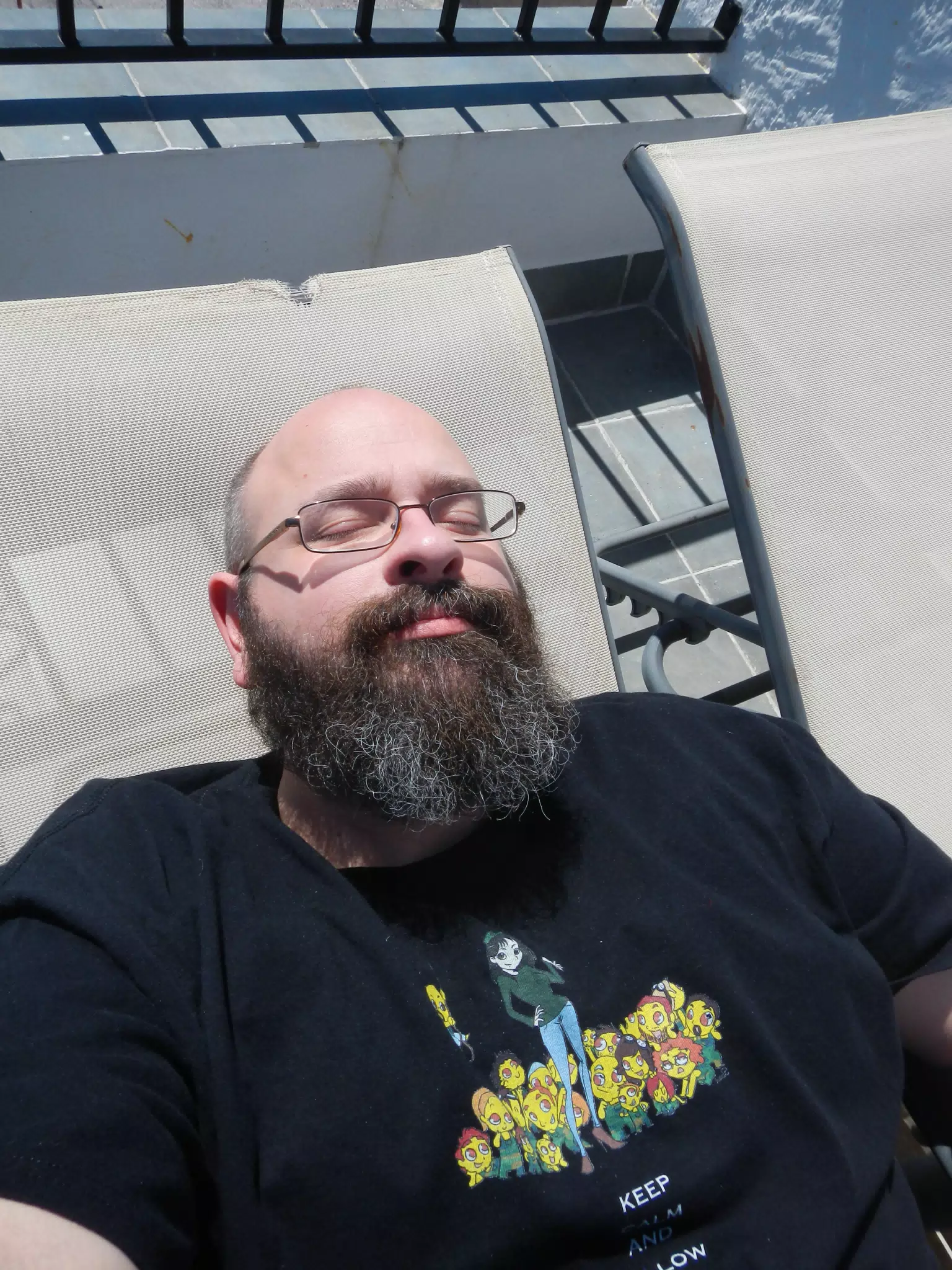 Relaxing in the Sun