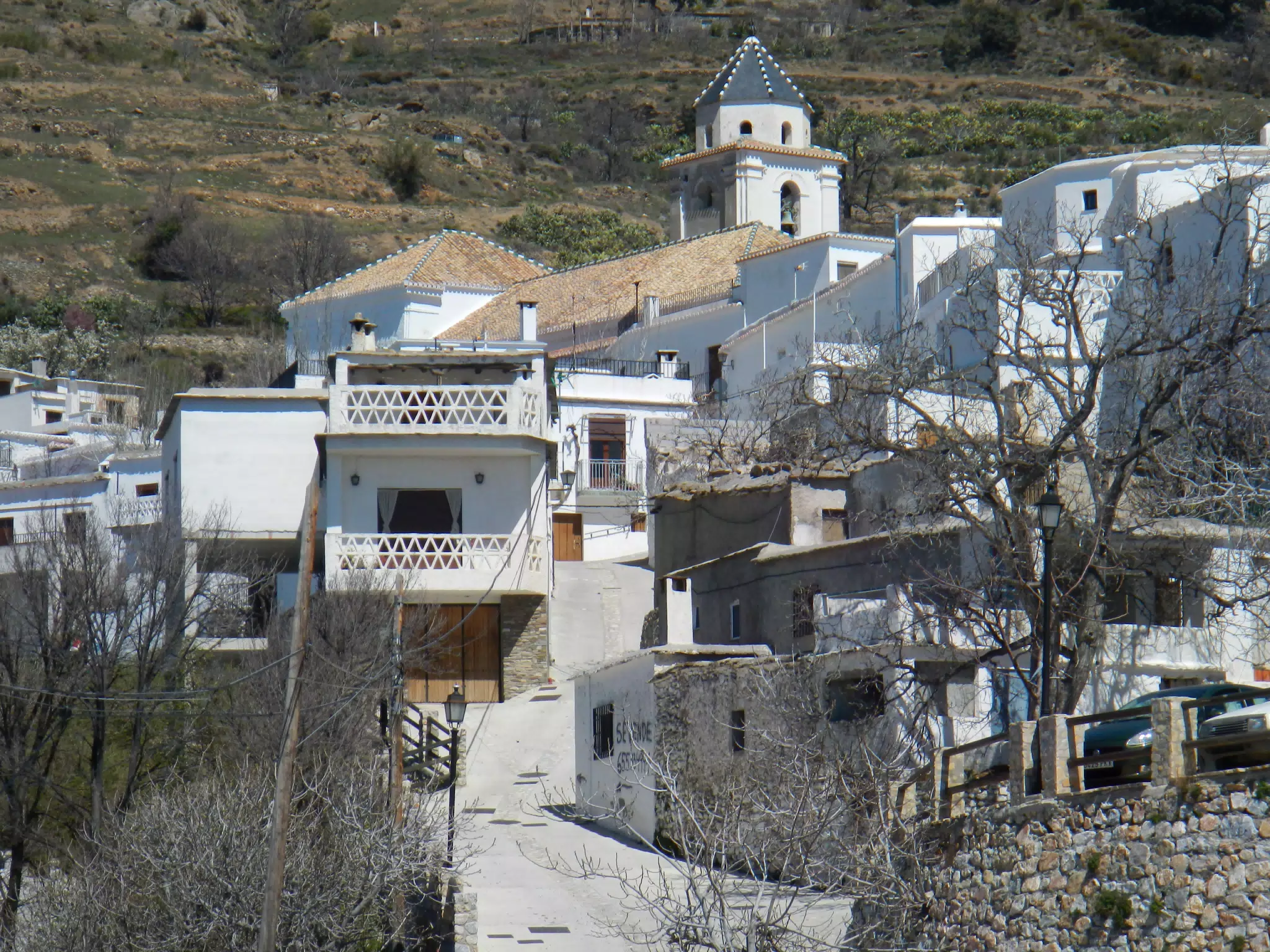 Cáñar from Village Observation Deck