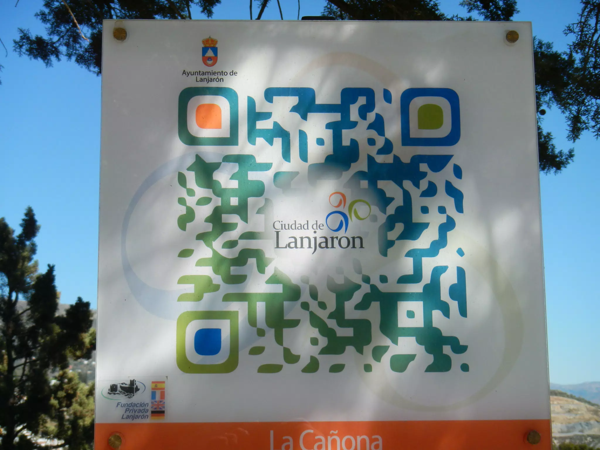 Lanjarón City Signs