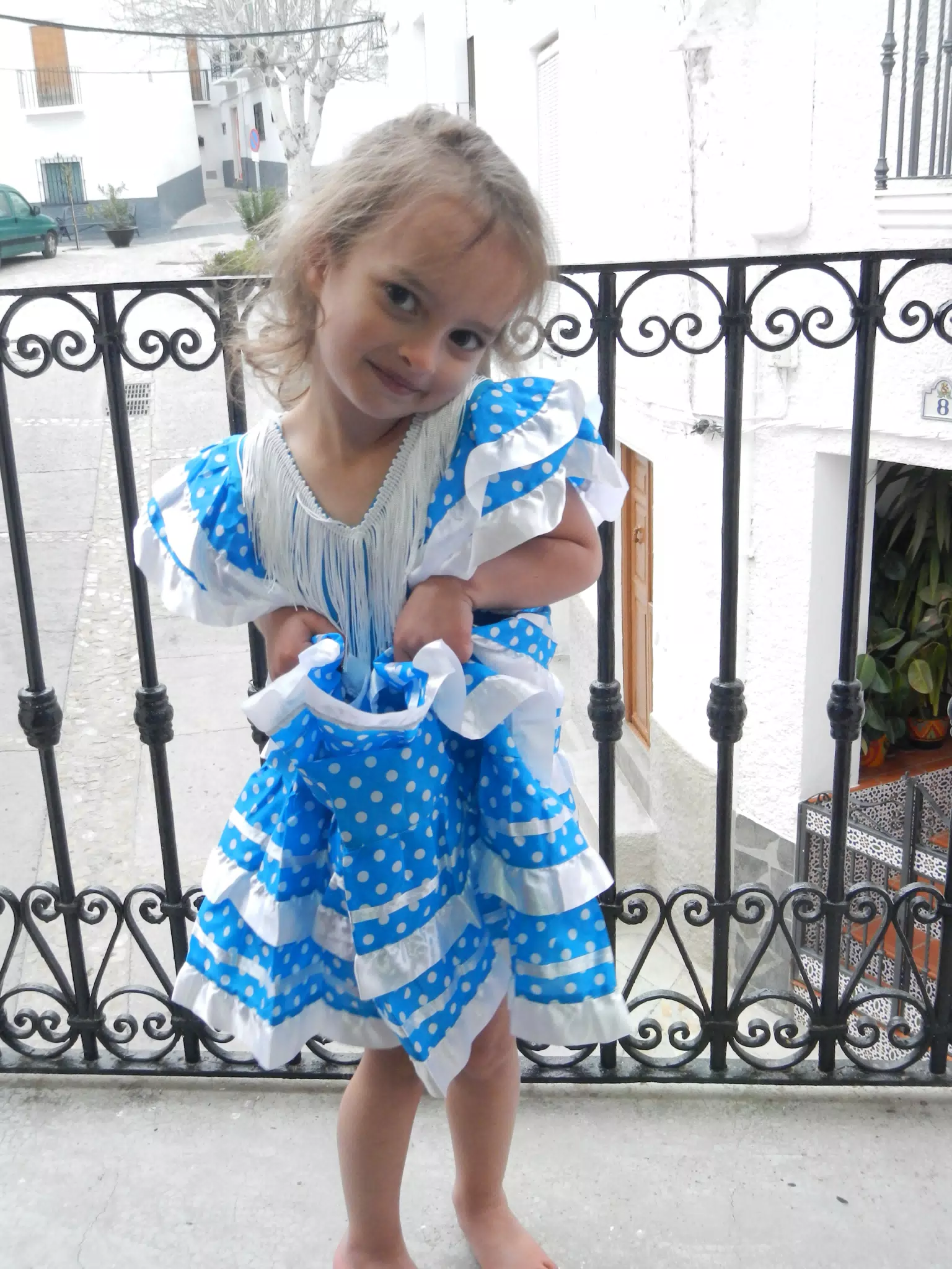Luciana in Flamenco Dress