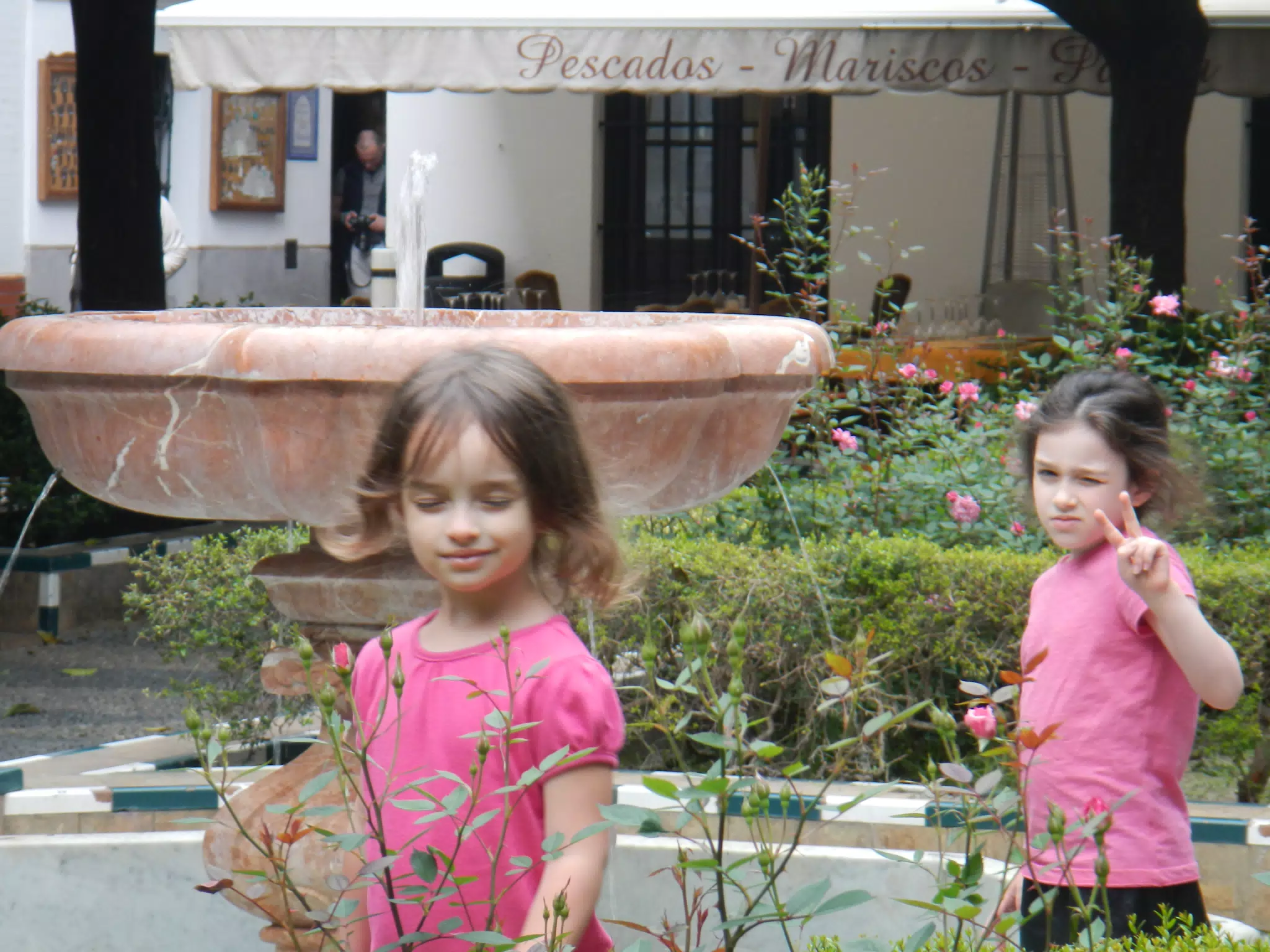 The Girls by the Fountain