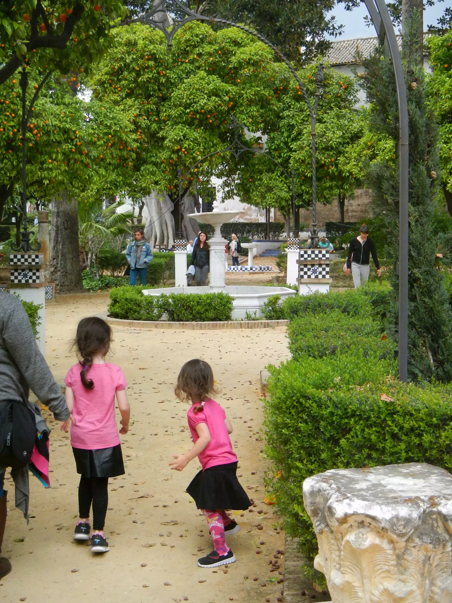 The Girls in the Alcazar Gardens
