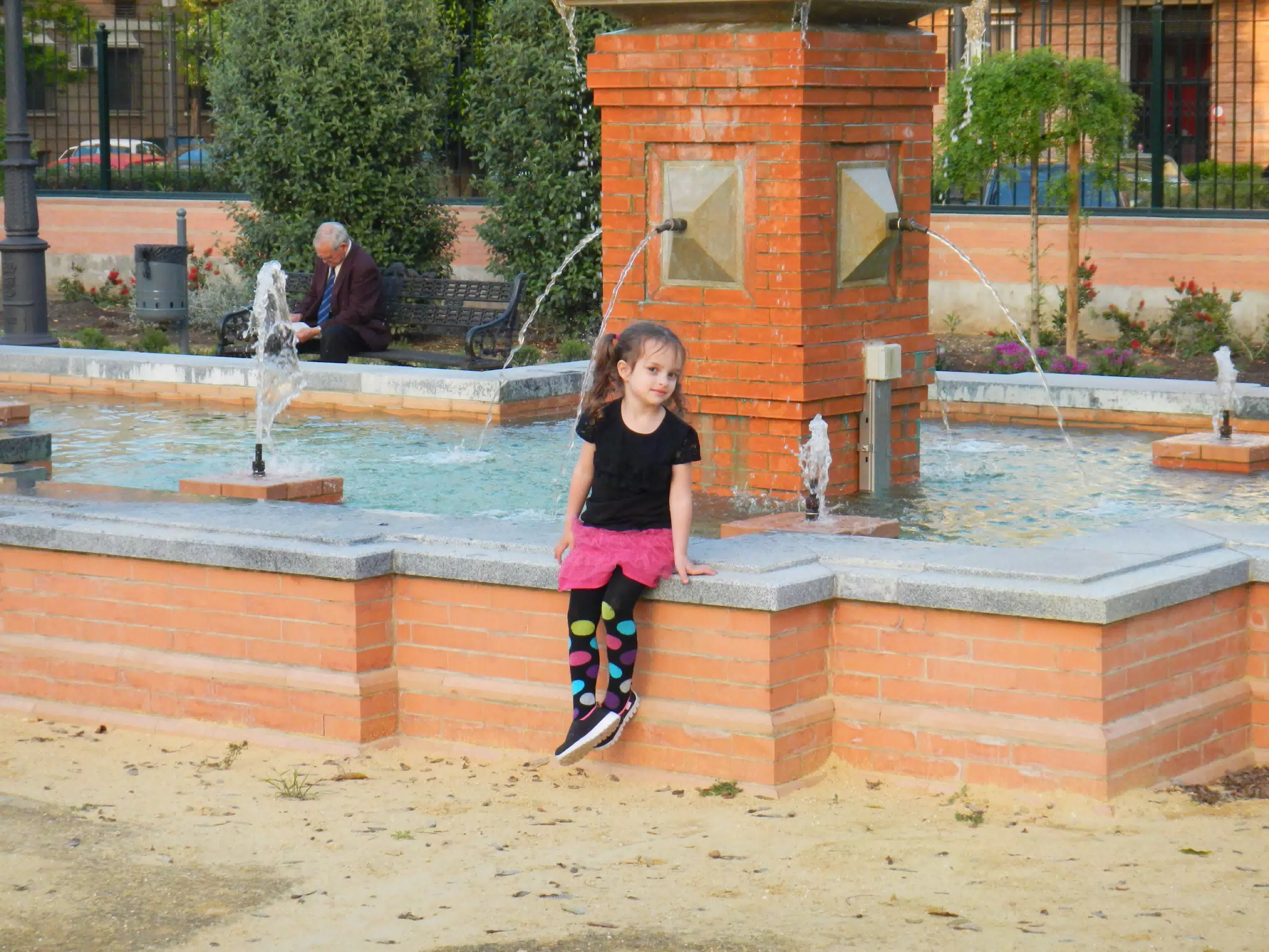 Luciana on the Park Fountain