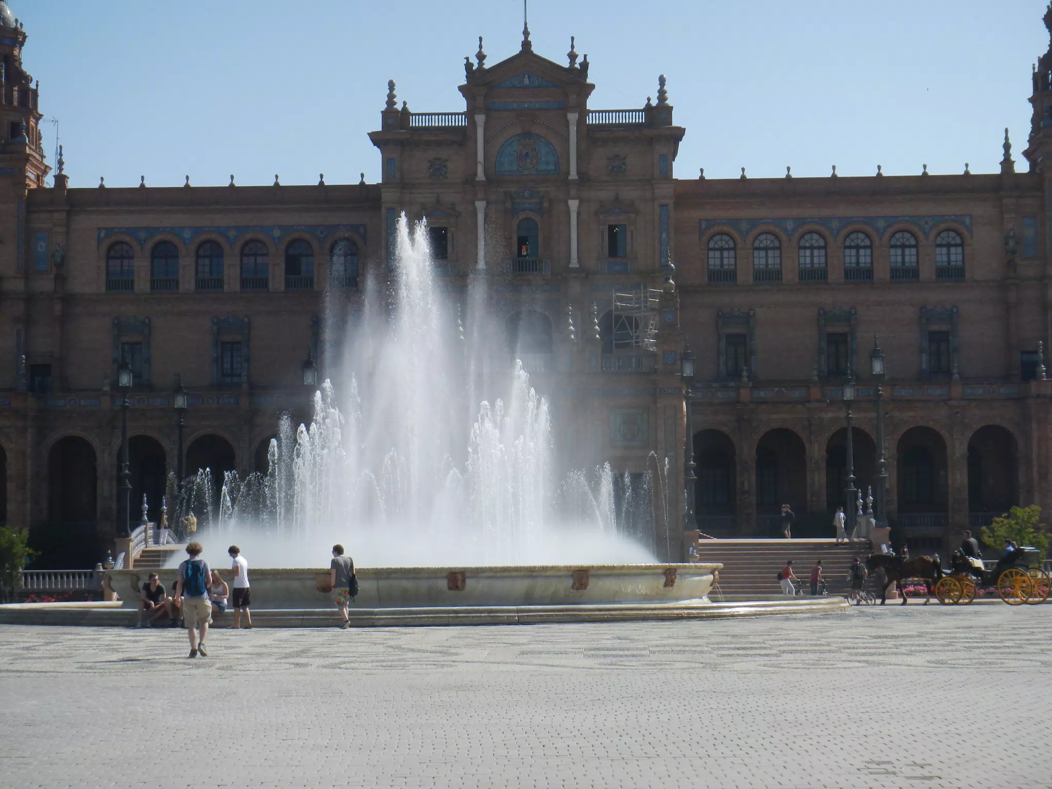 Fountain at the Plaza de España