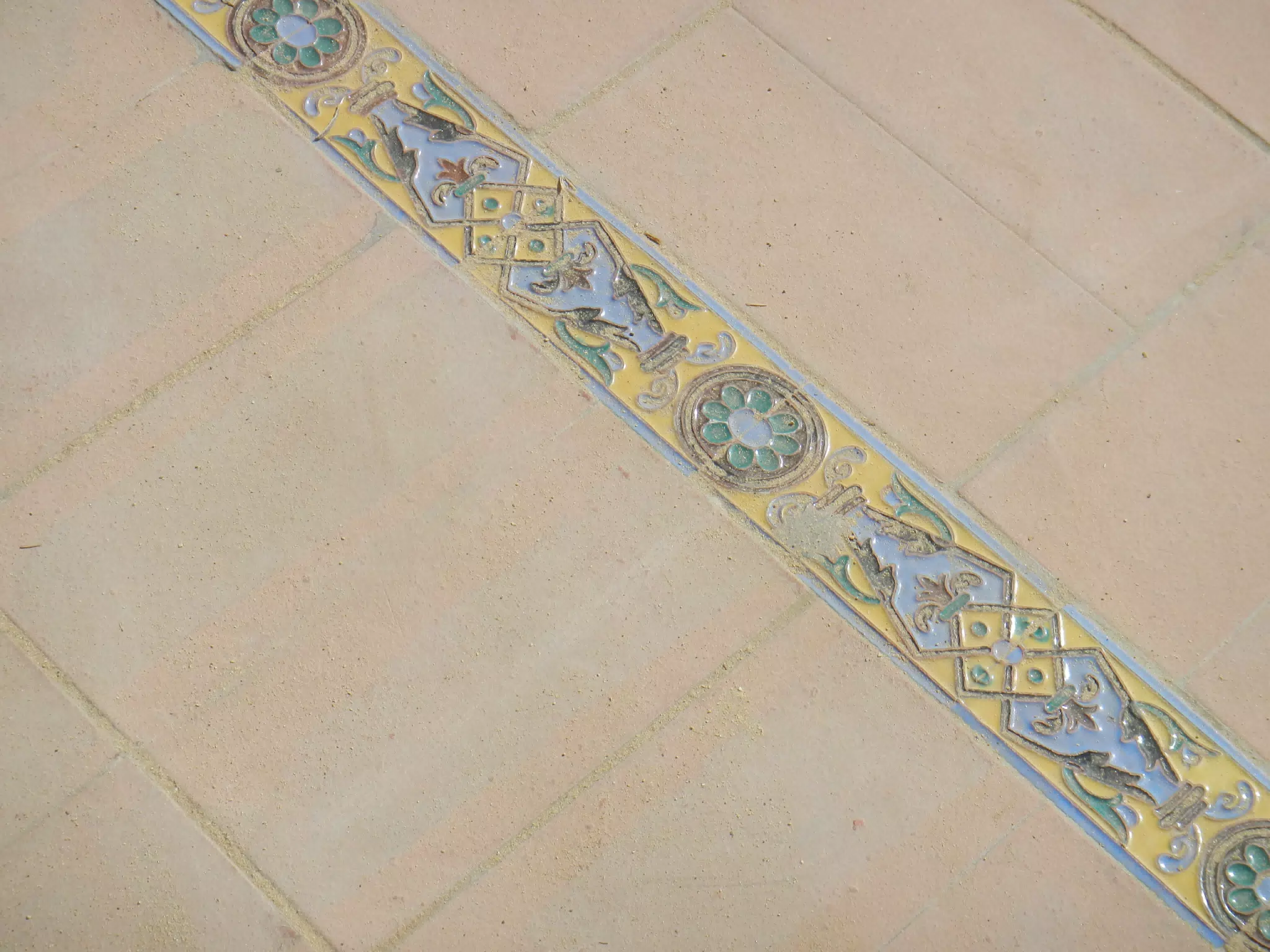 Detail in Tile at the Plaza de España