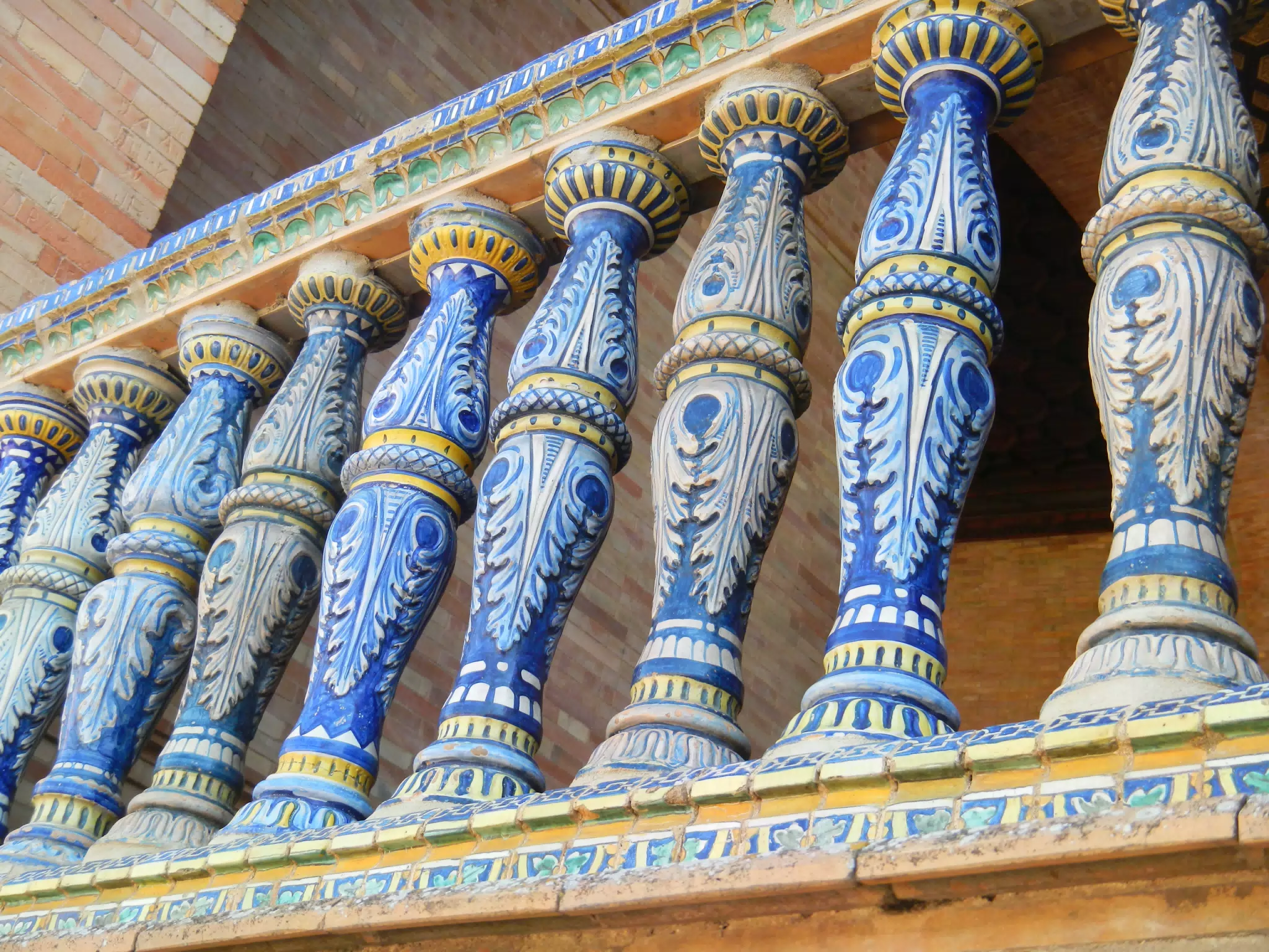 Railing Details in the Plaza de España
