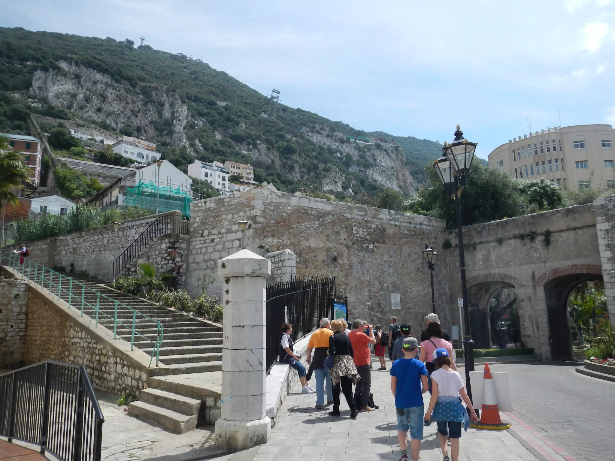 Old City Wall in Gibraltar