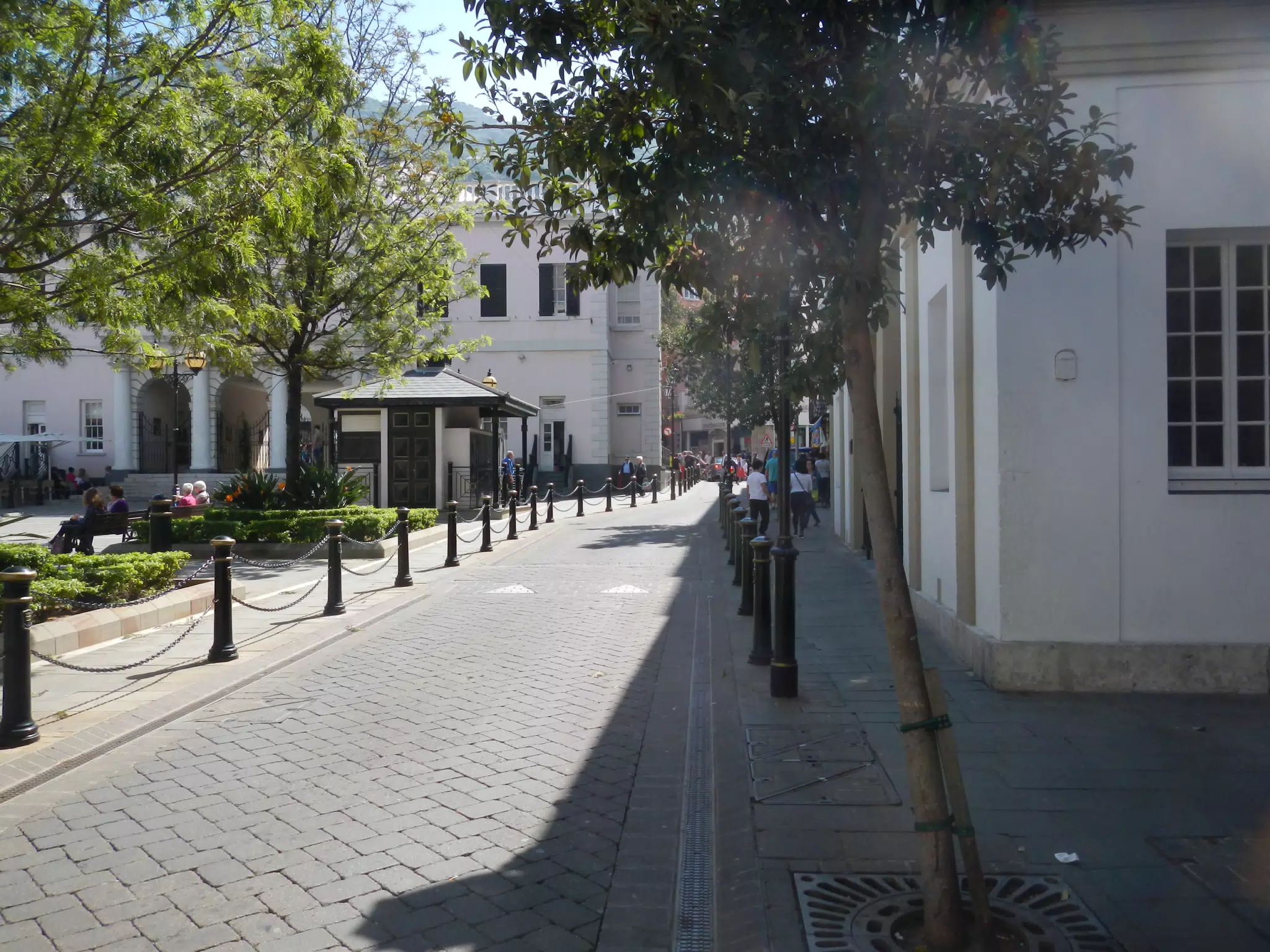Quaint Street in Gibraltar