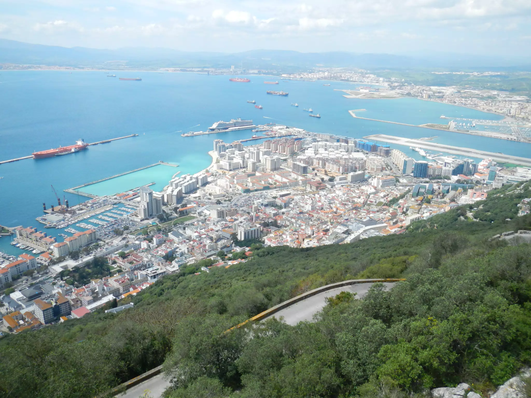 Gibraltar from The Rock