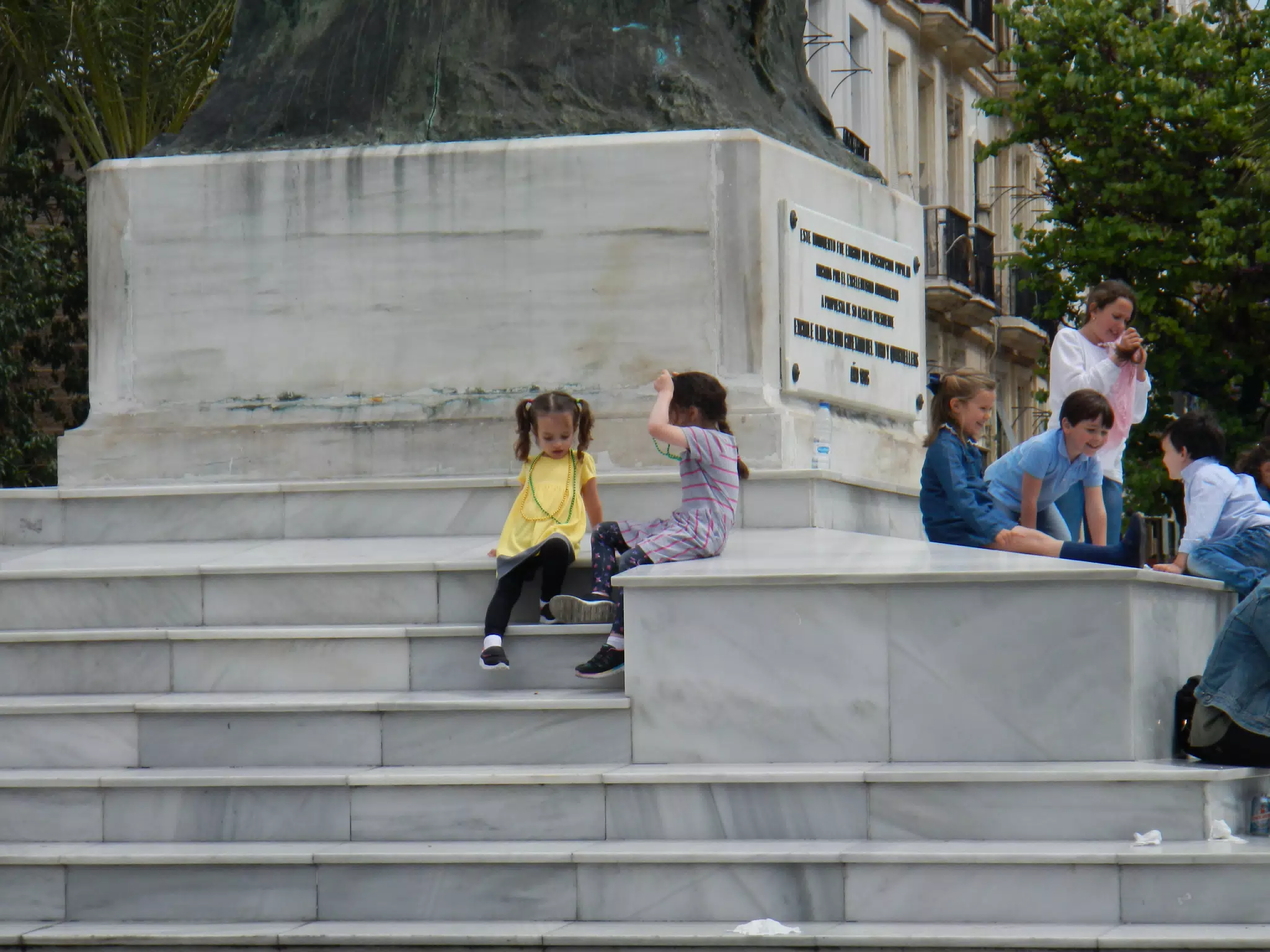 The Girls on the Monument