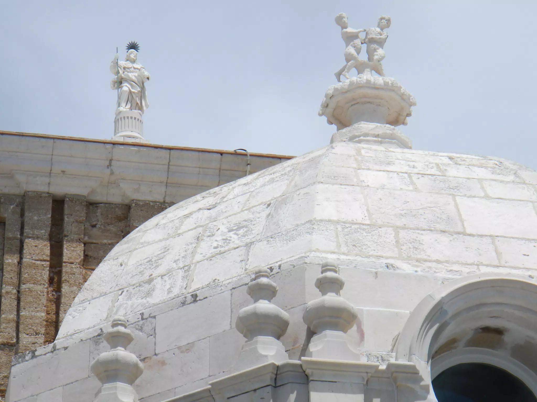 Top of Cádiz Cathedral