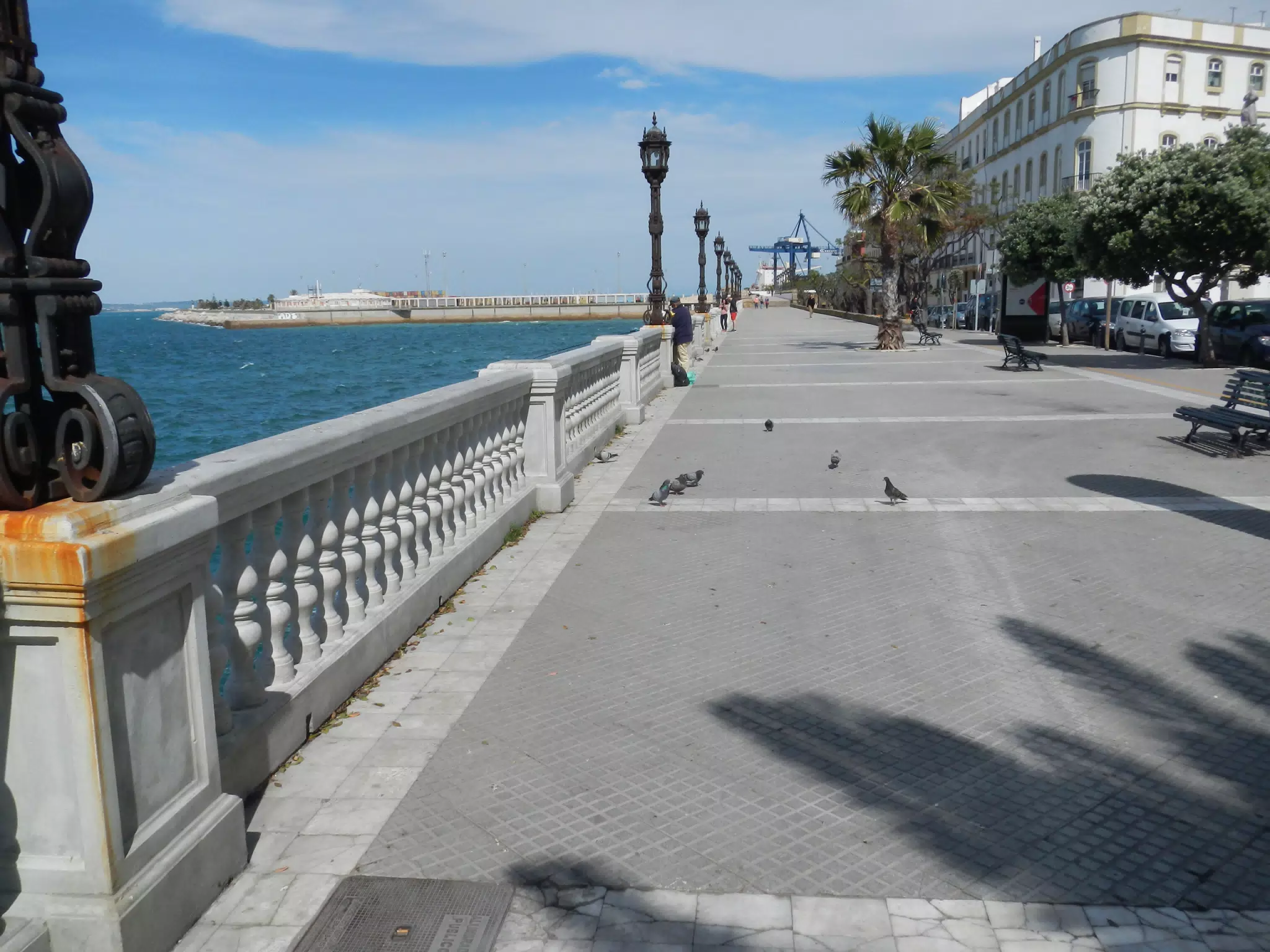 Cádiz Waterfront from the Alemeda