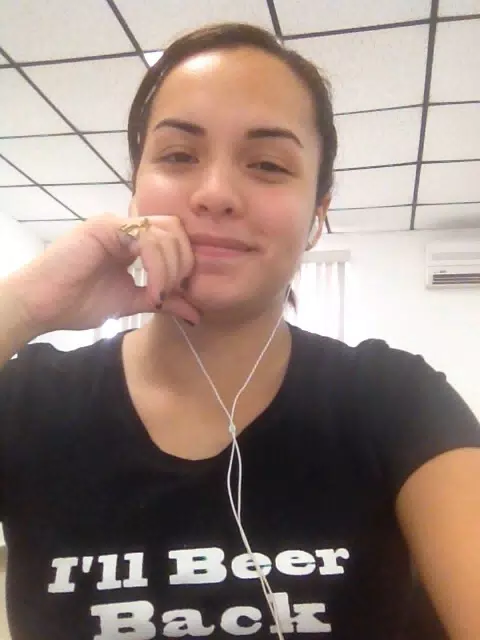 Maggie at Work