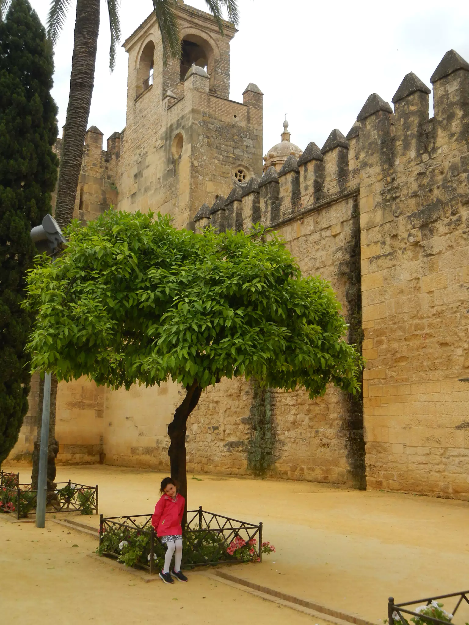 Liesl in a Park in Cordoba