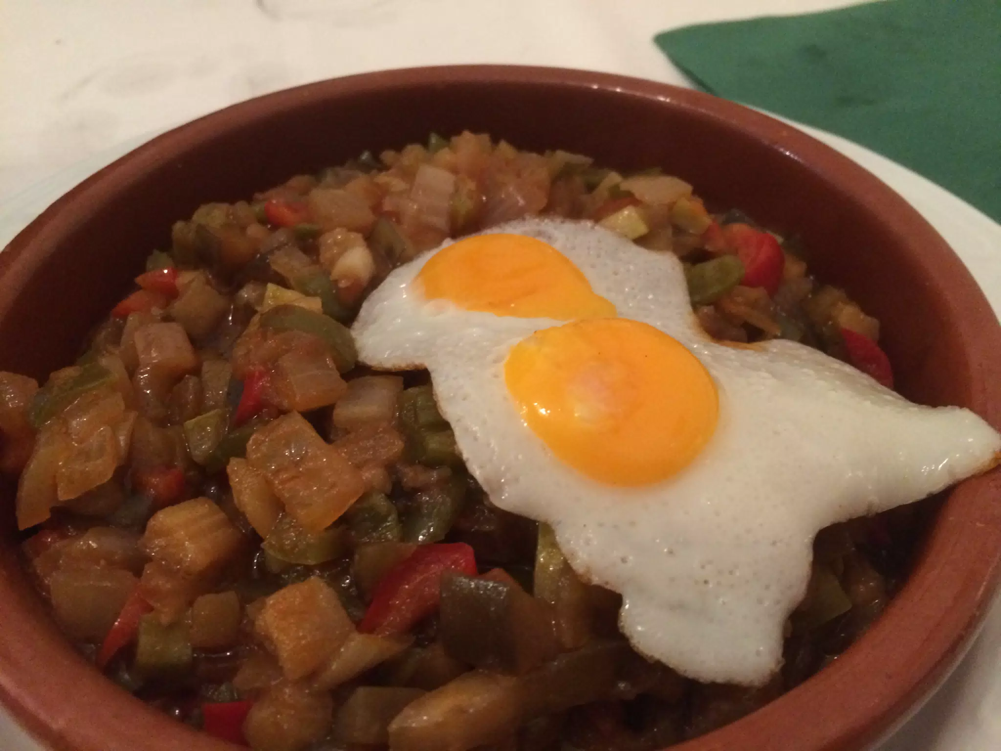 Flamenco Show - Ratatouille with Eggs