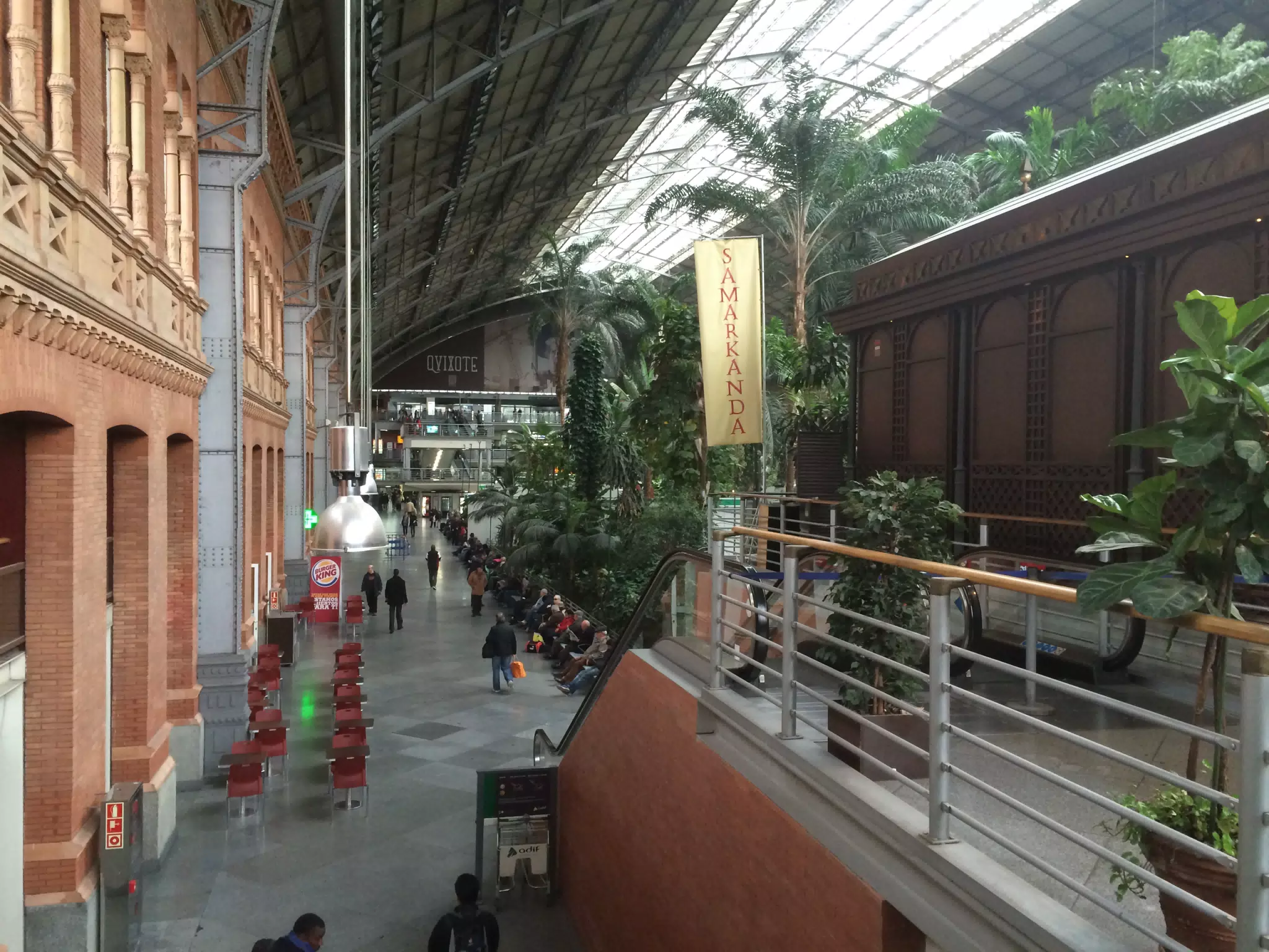 Madrid Atoche Train Station