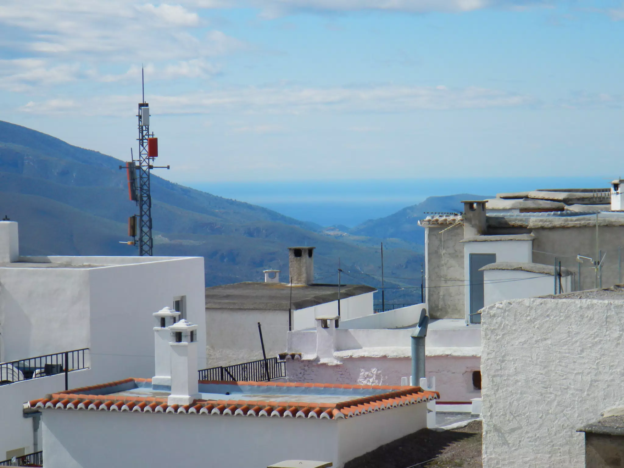 The Mediterranean Sea from Cañar