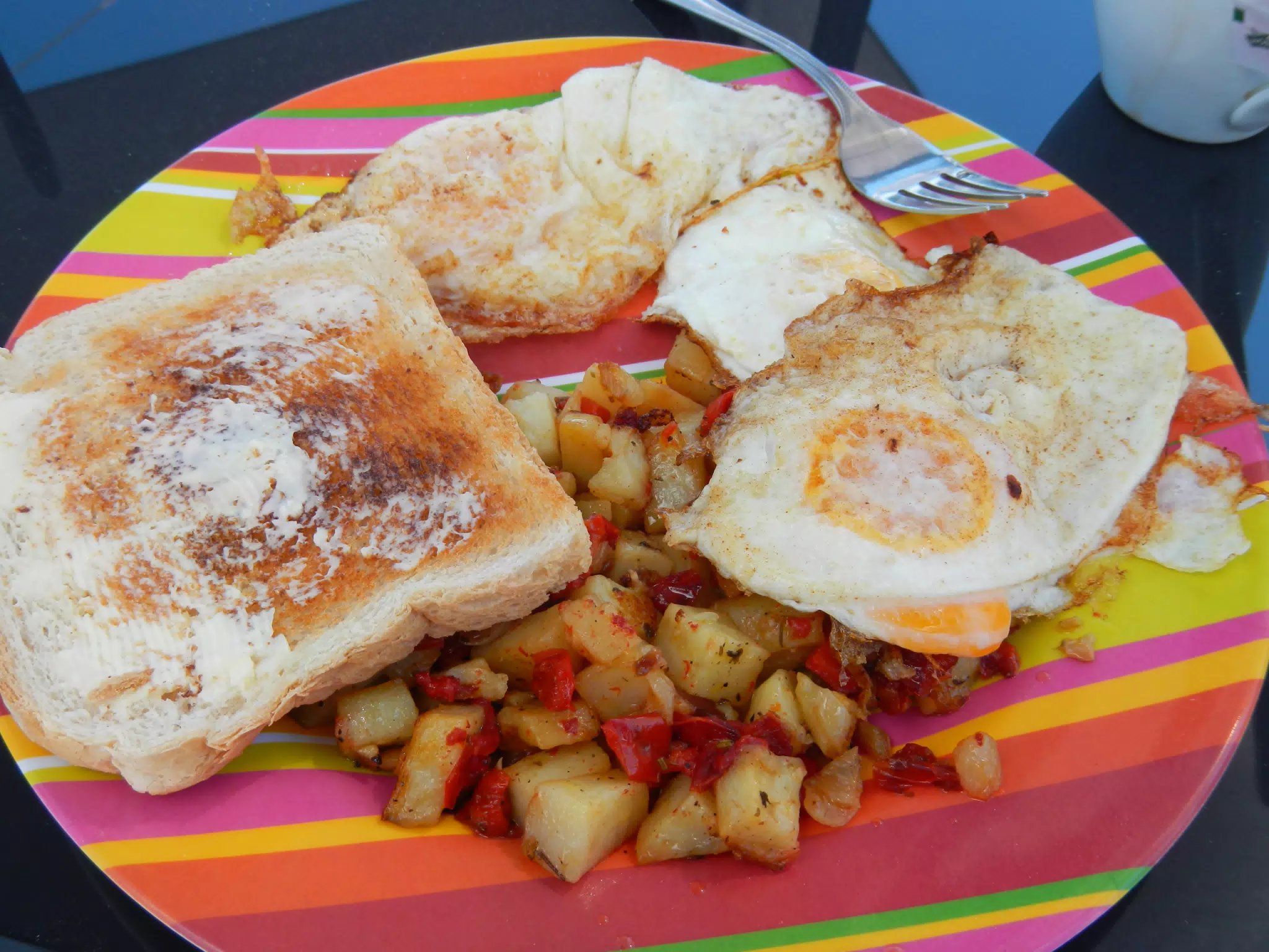 Homemade Lunch on the Terrace