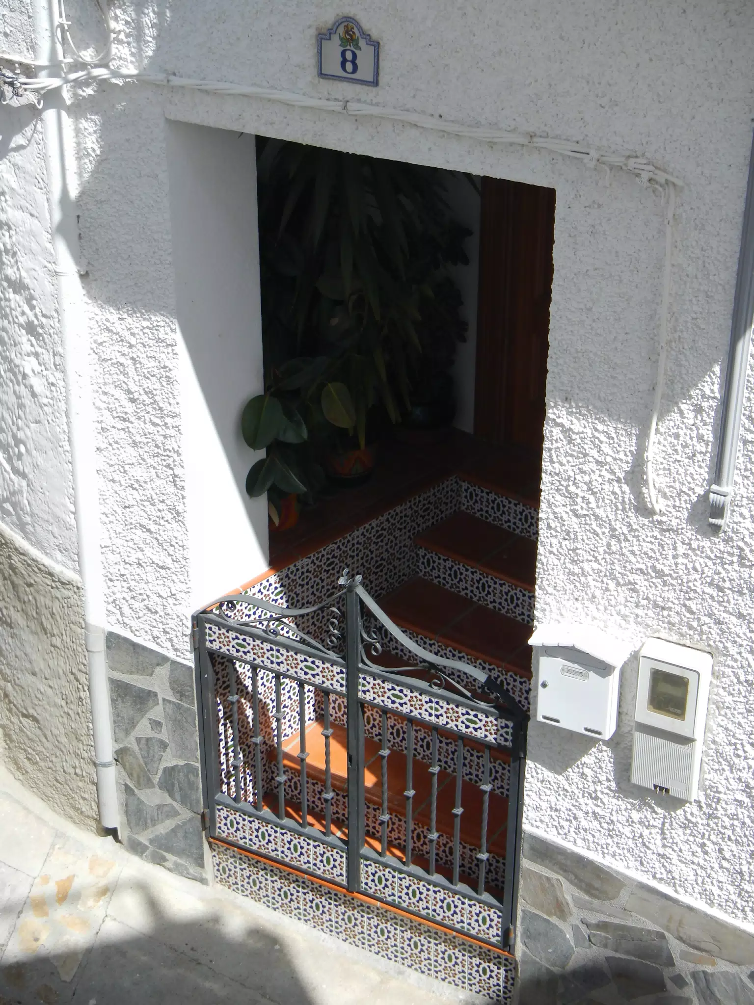 Beautiful Tile Entry in Cañar