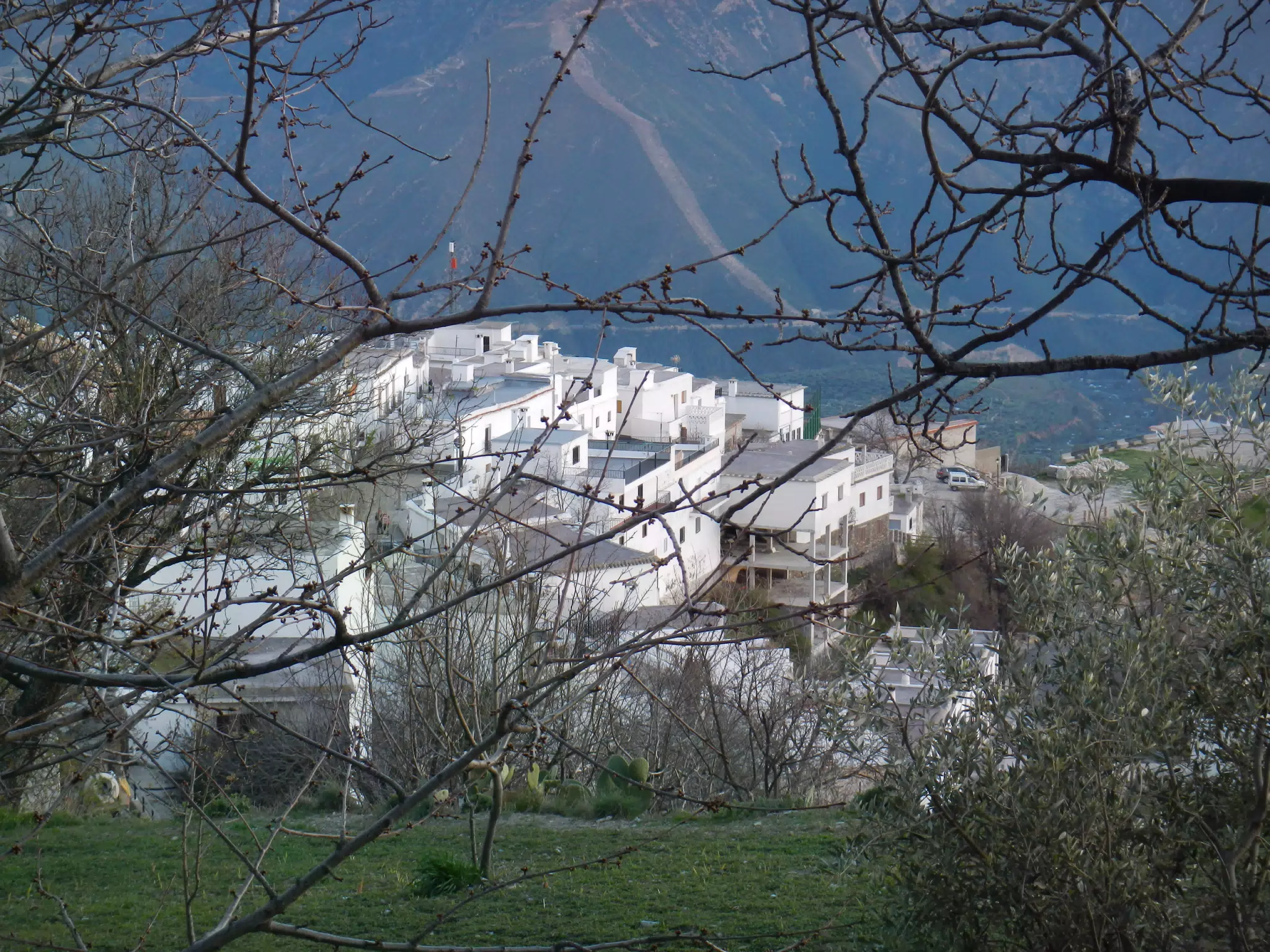 Cáñar from Farm Trail