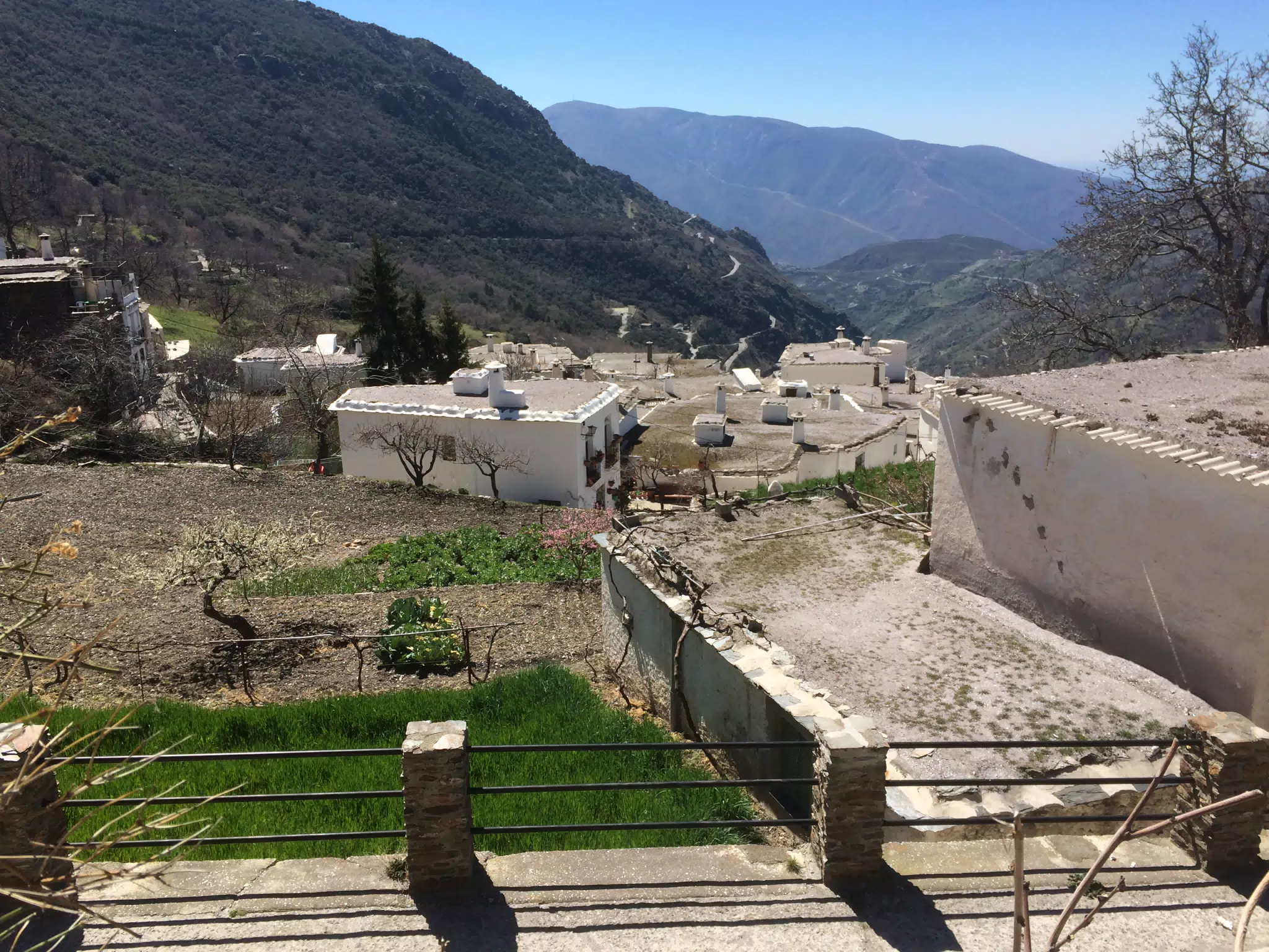 Mountains from Bubión