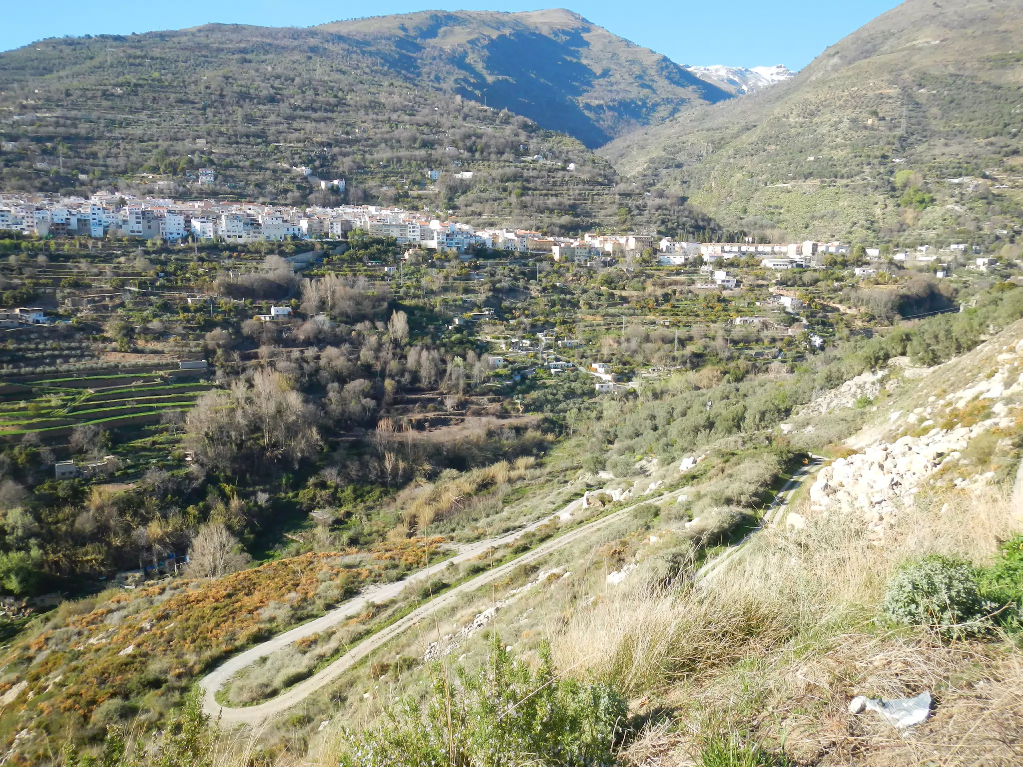 Snow Above Lanjaron