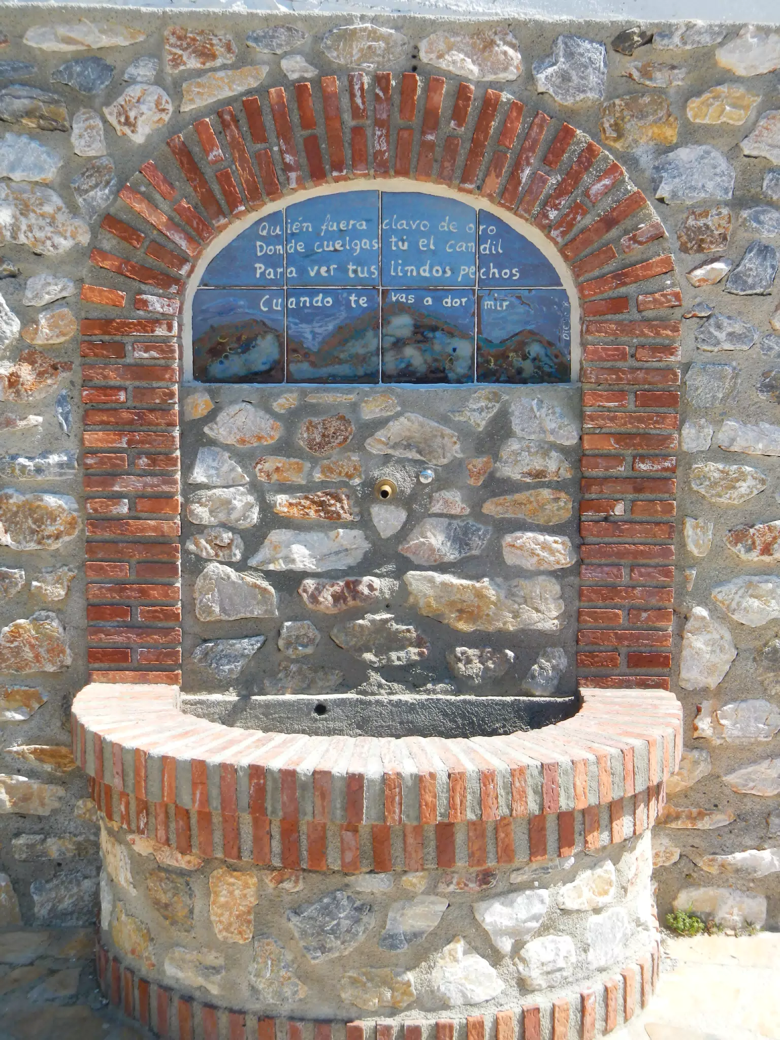 Fountain in Cáñar