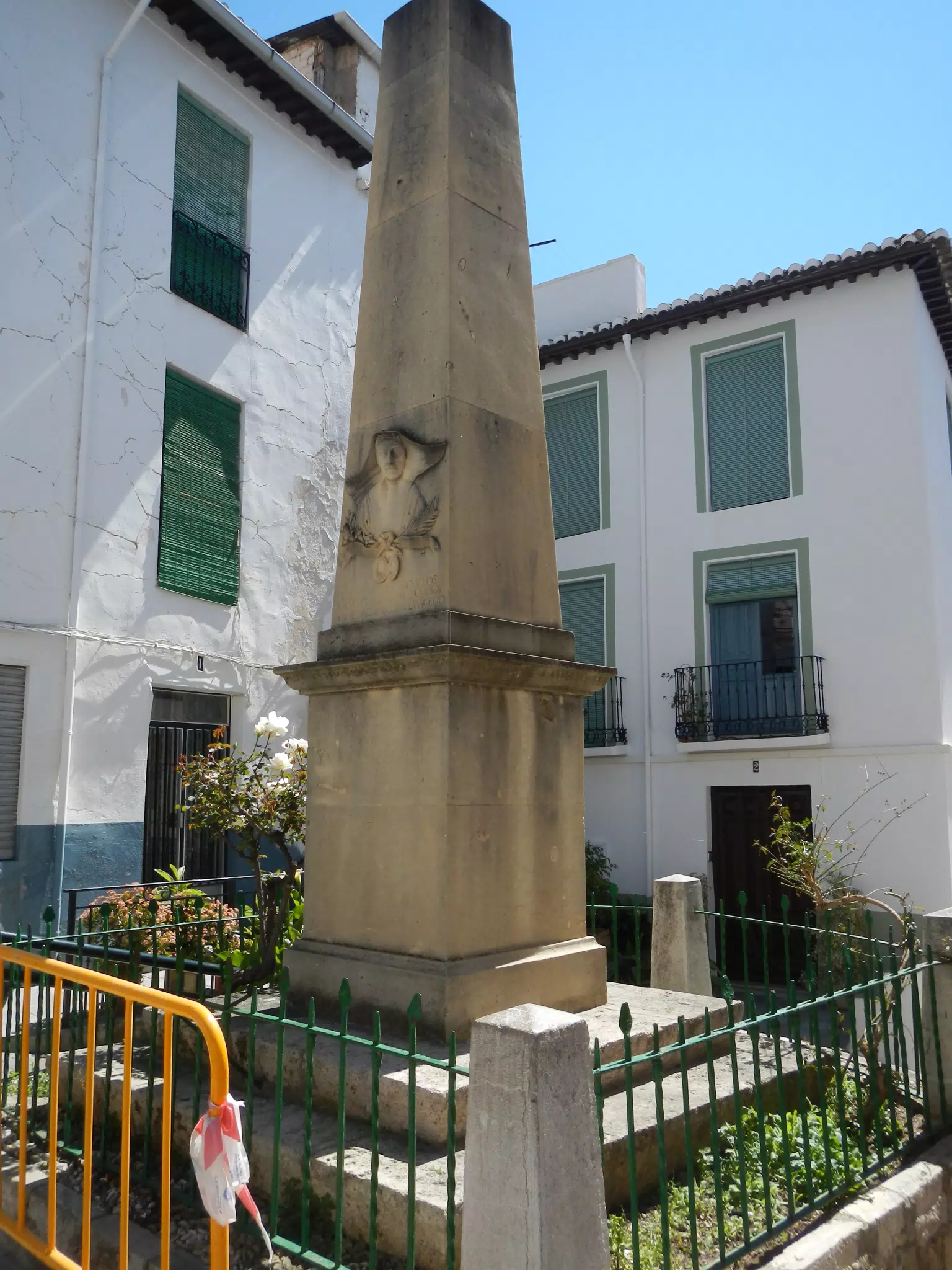 Monument in Lanjarón