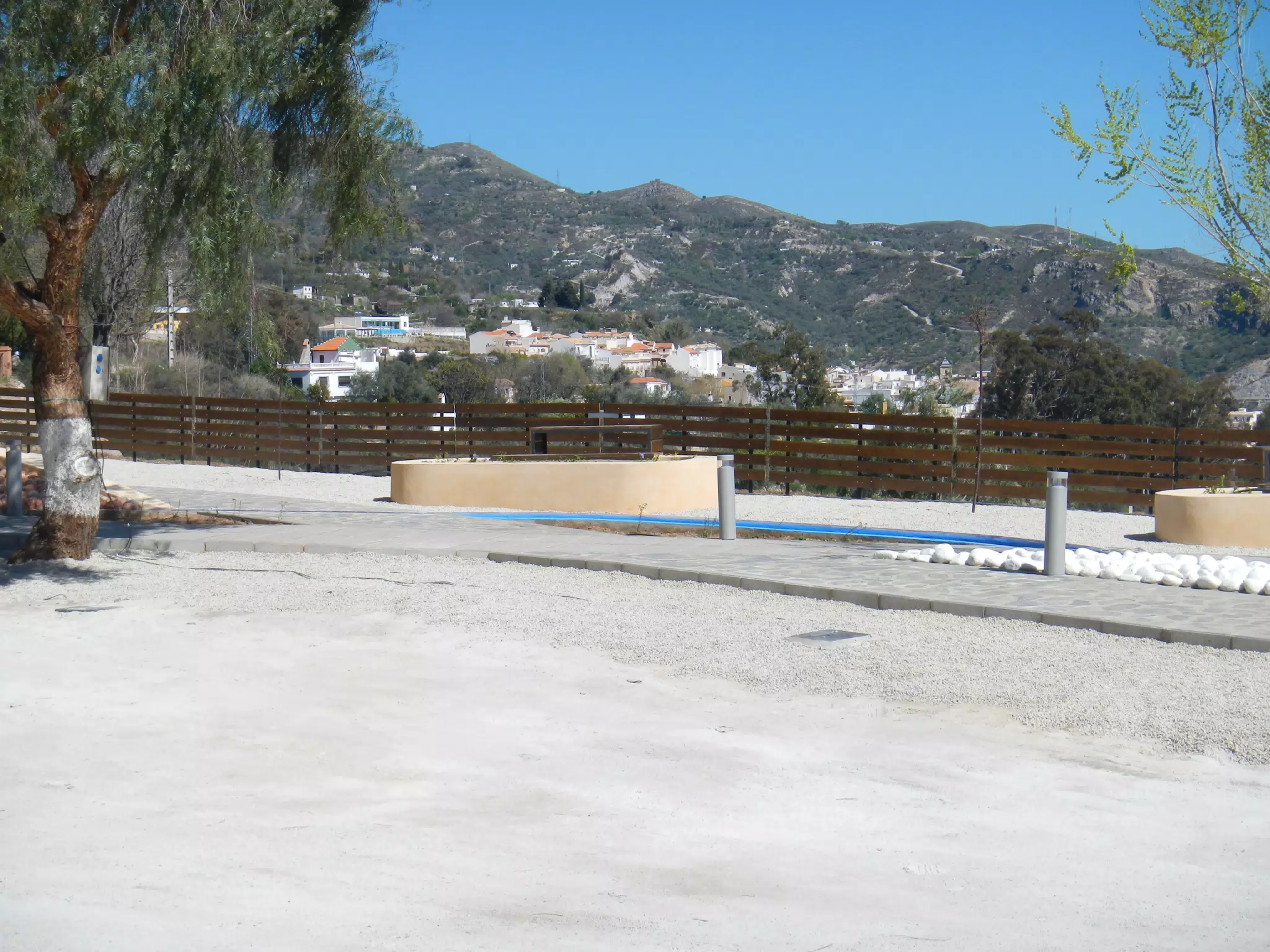 Lanjarón from New Park on West Side of Town