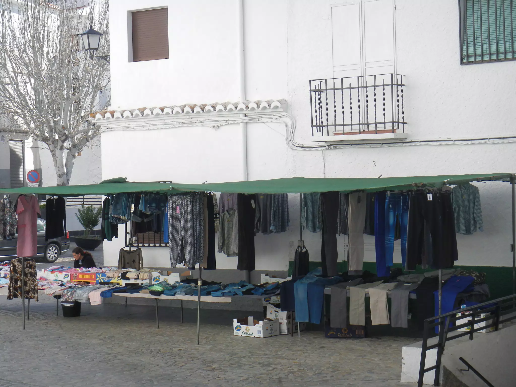 Clothing Market in Cáñar