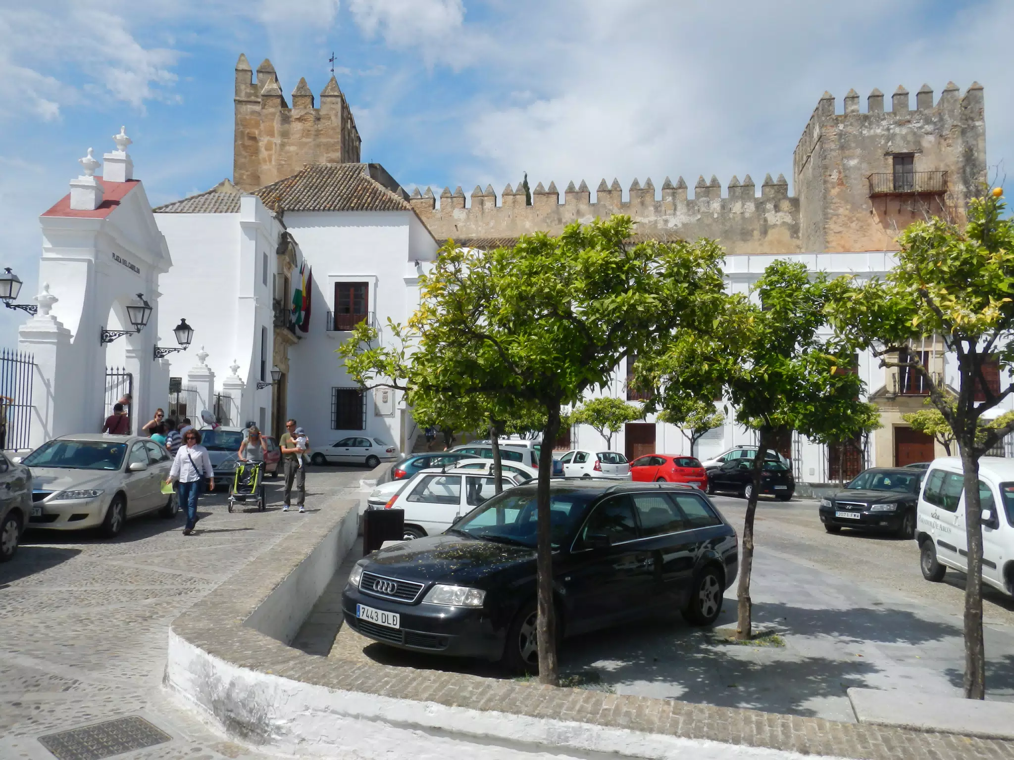 Castle in Arcos from the Old Plaza