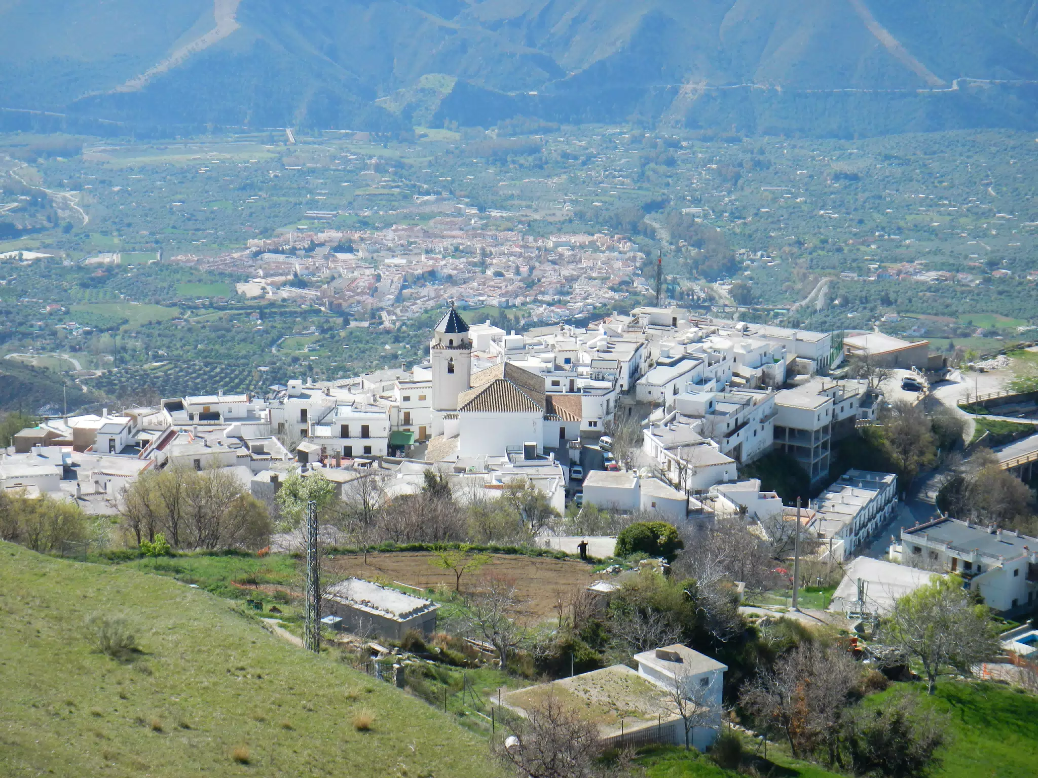 Cáñar from Above