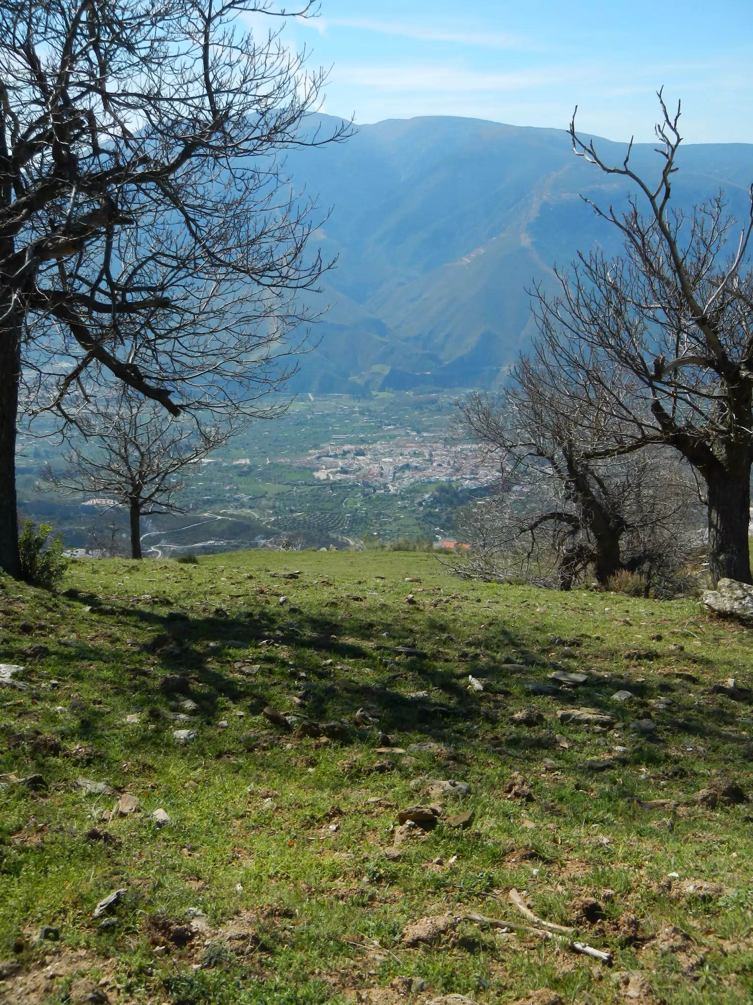 Órgiva from Mountain