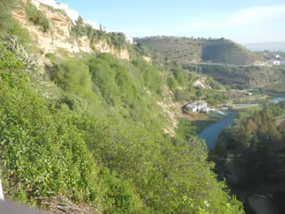 View from Casa Blues in Arcos de la Frontera