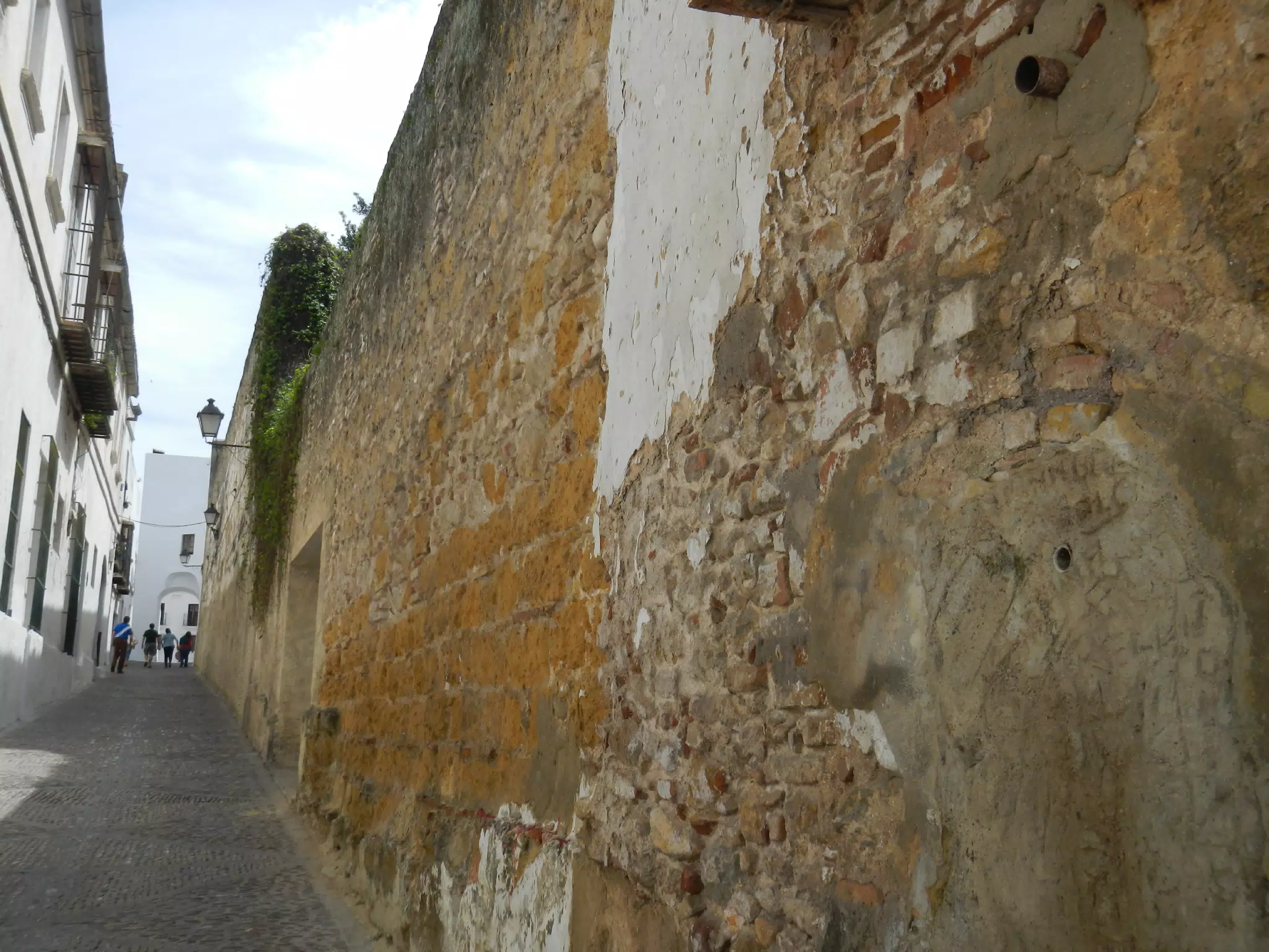 Castle Wall in Arcos de la Frontera